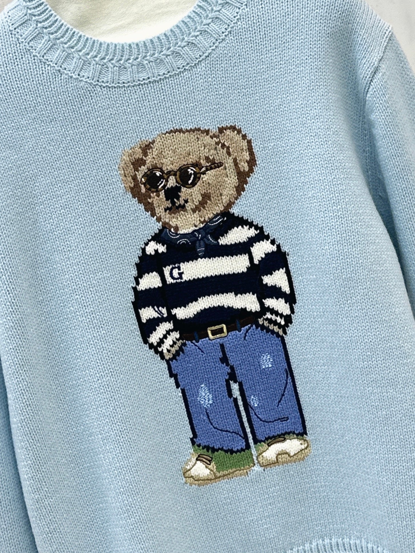 Ralp 26ss embroidery sweater