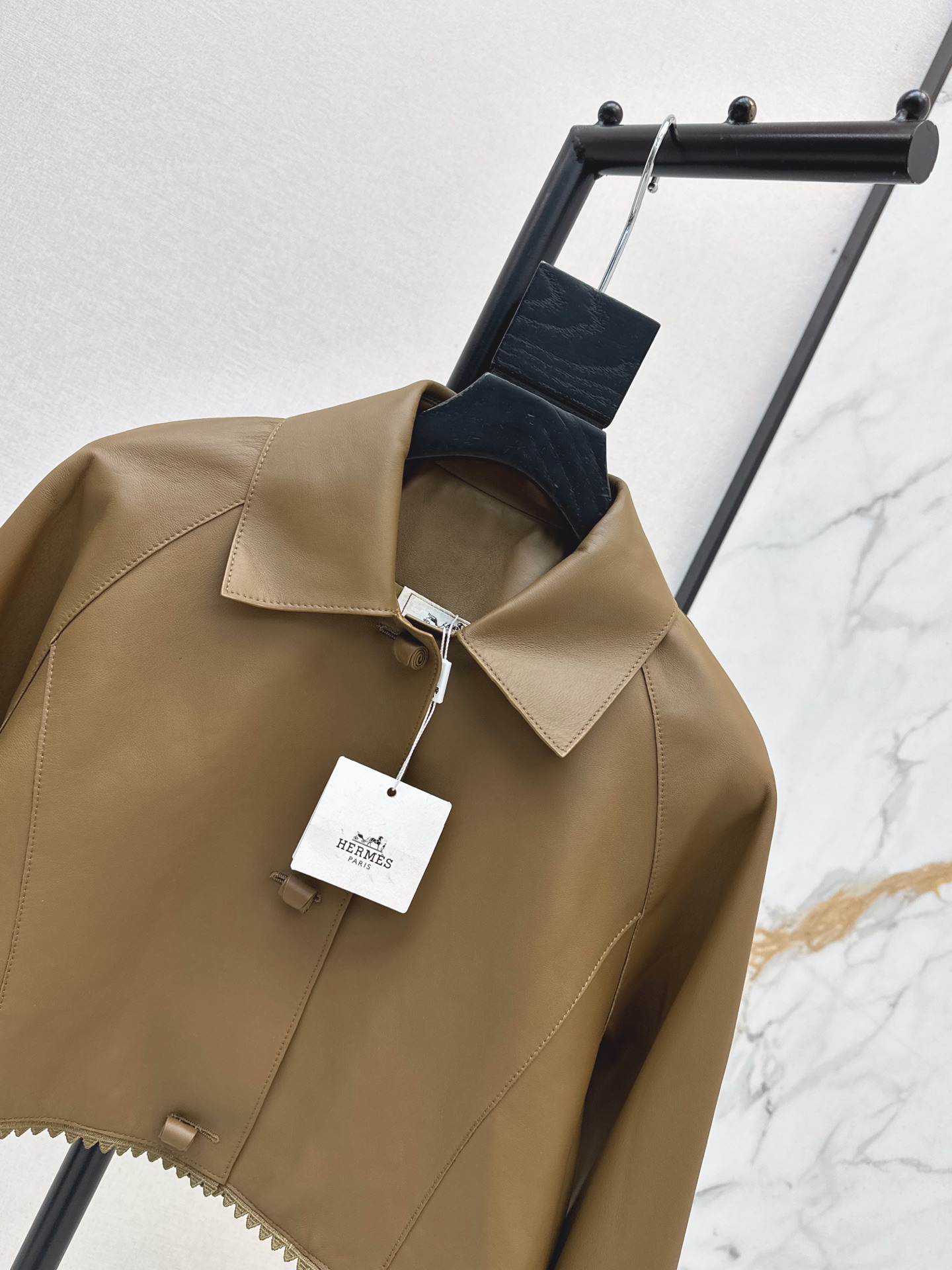 Her 26ss leather jacket