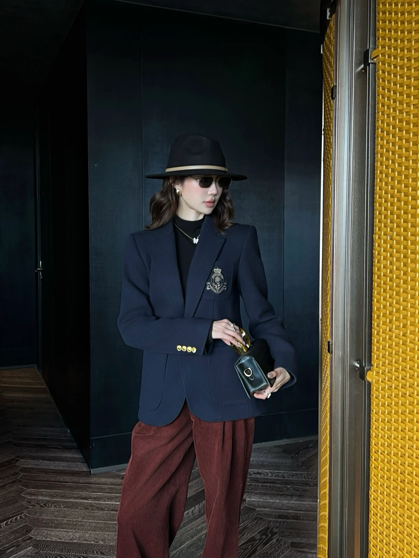 Ralp 25fw preppy look blazer