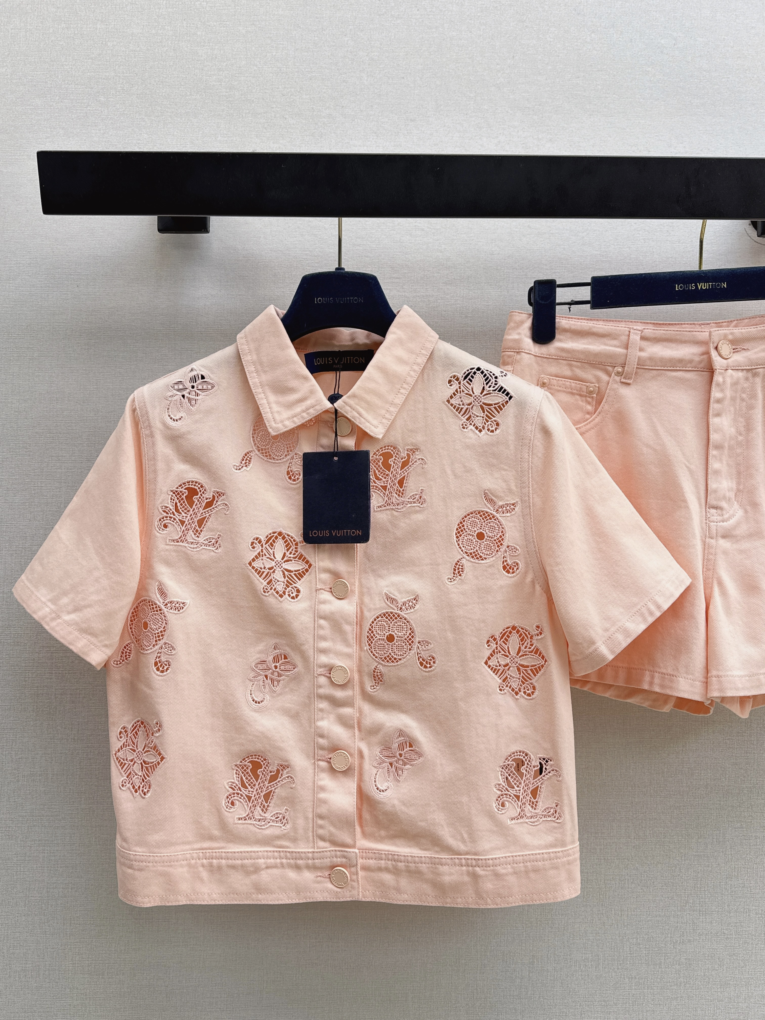 Louis 26ss embroidery outfit sets