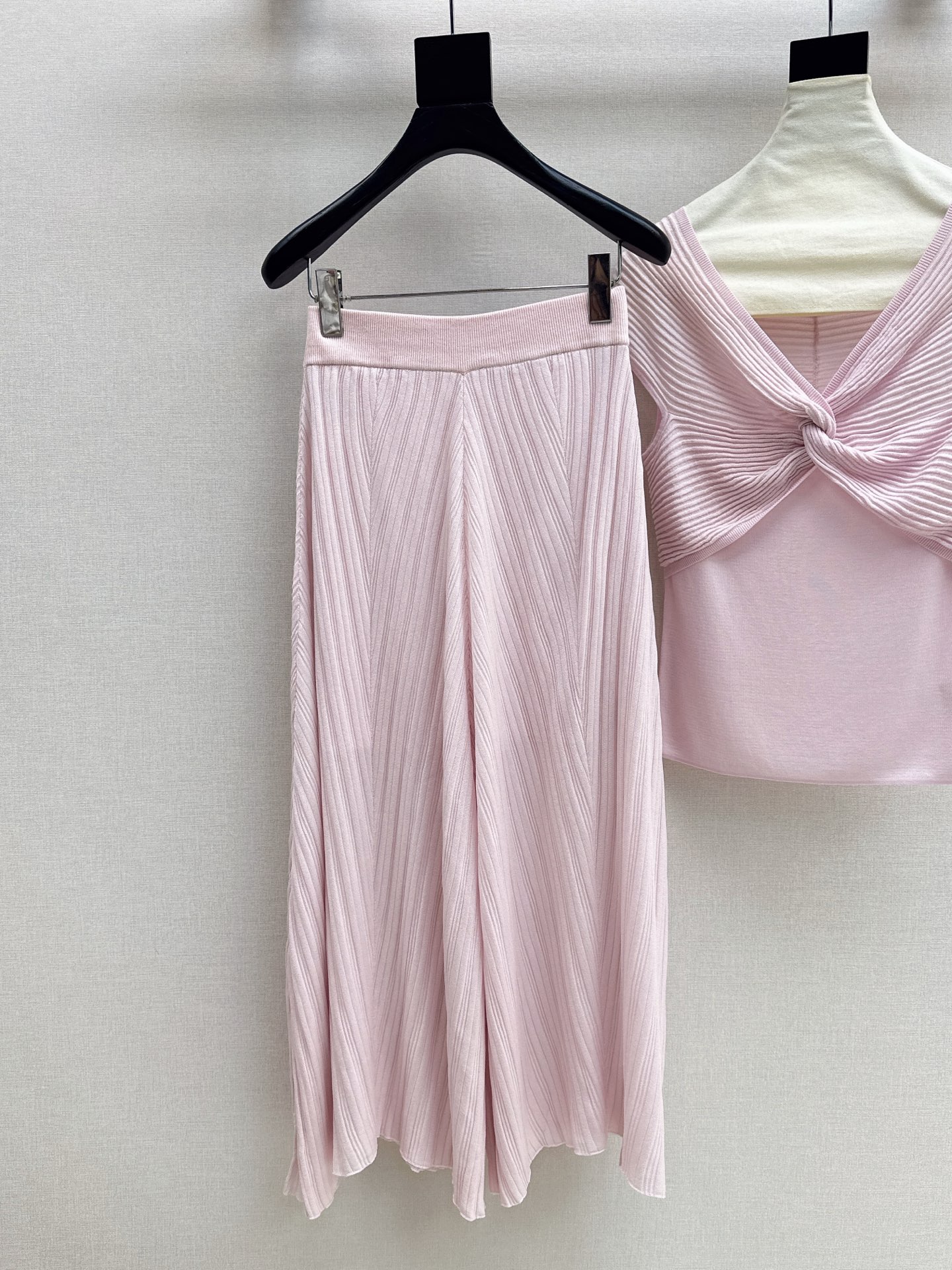 Chol 26ss knit suit