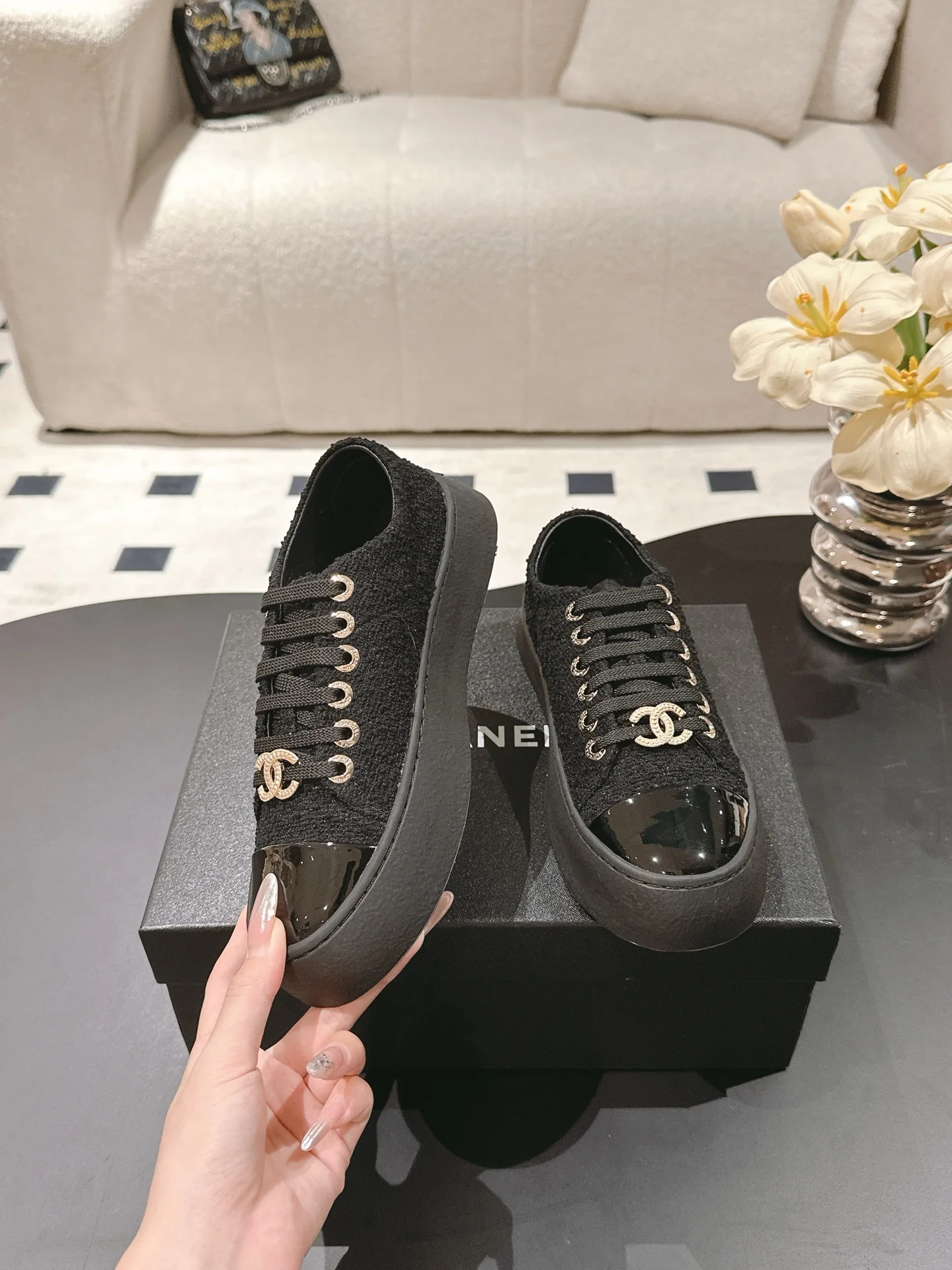Chan 25fw board shoes