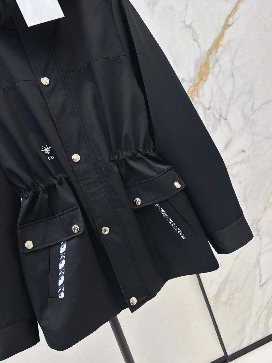 CD 25fw hooded trench coats