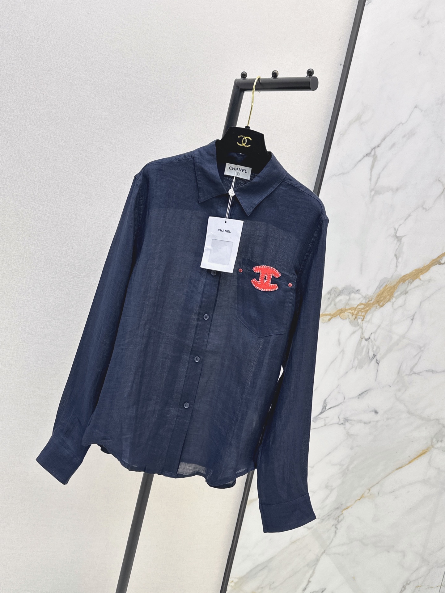Chan 26ss embroidery shirt