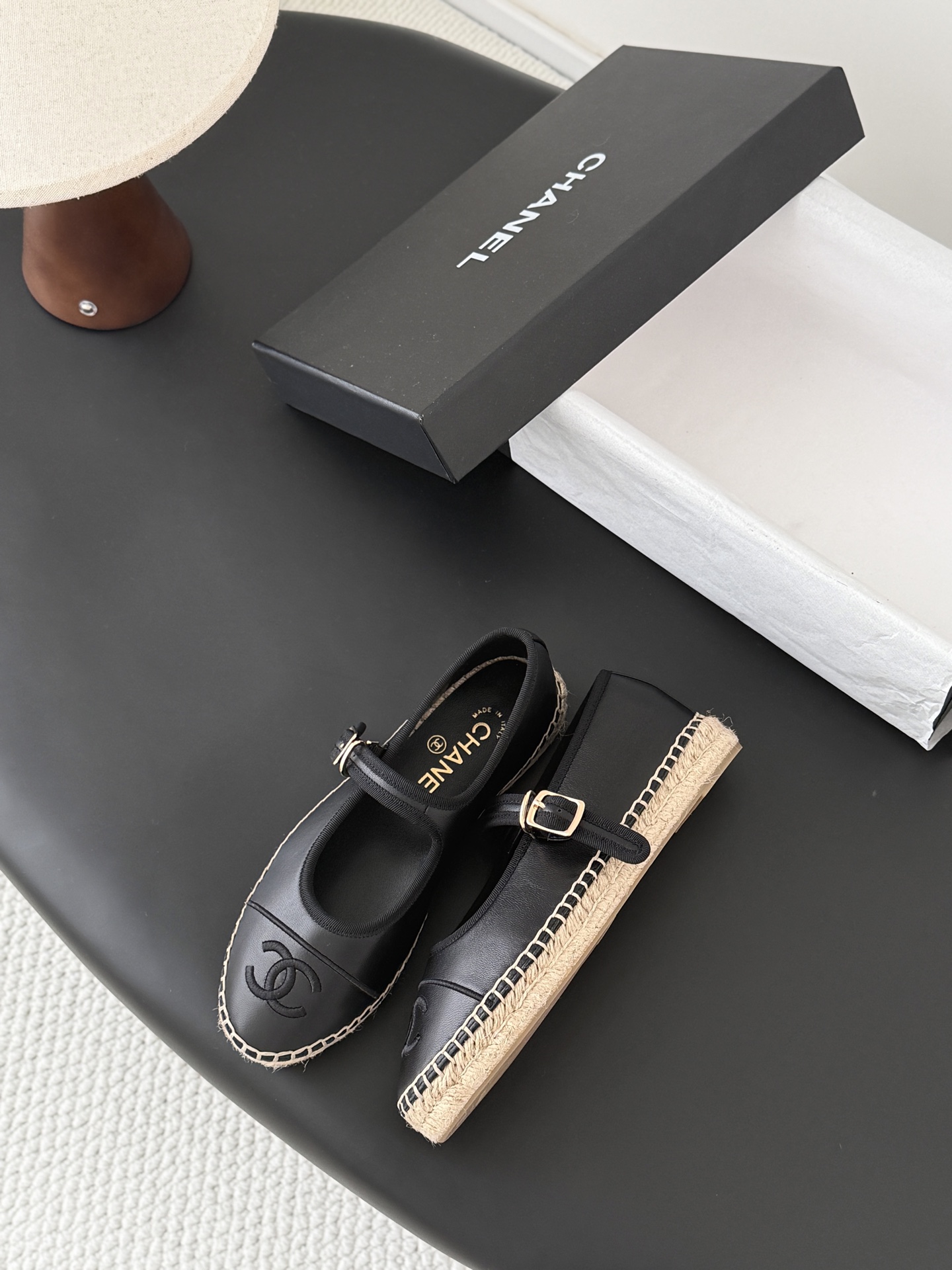 Chan 26ss mary jeans flats