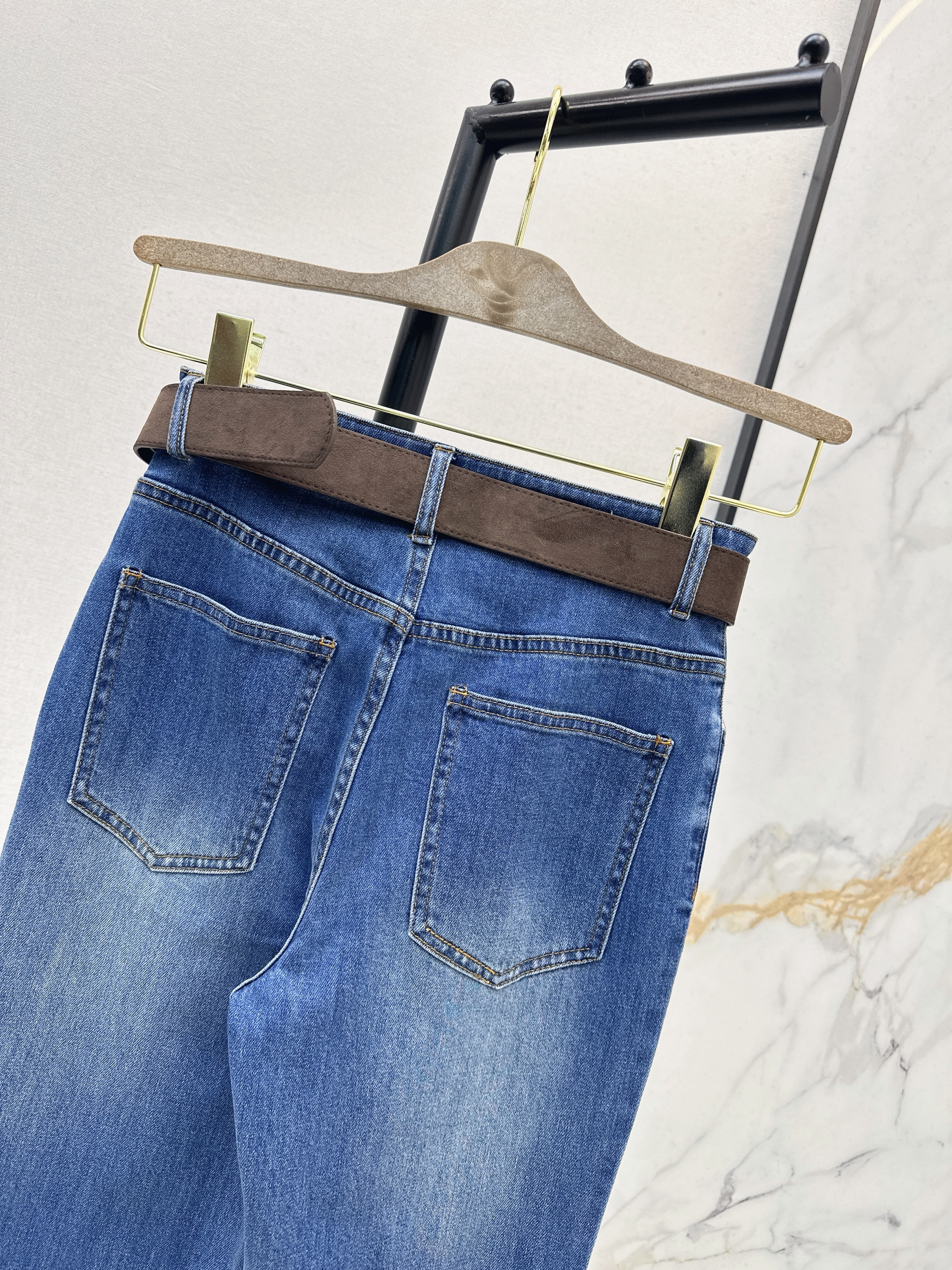 Brun 26ss flared jeans