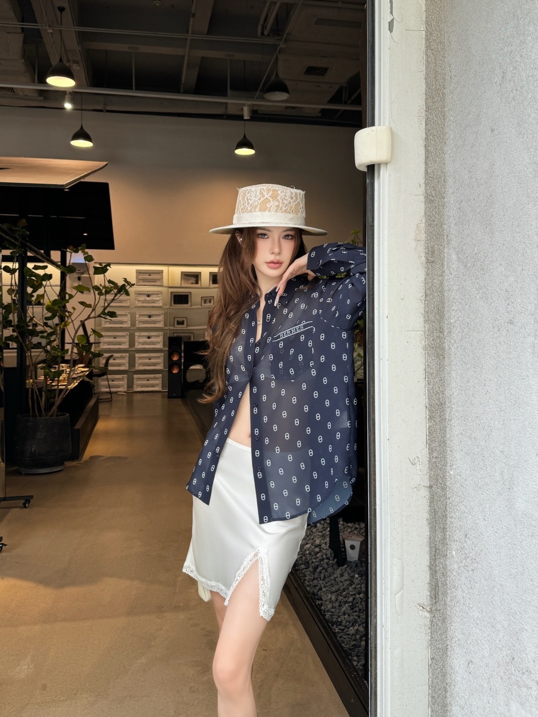 Her 26ss print shirt
