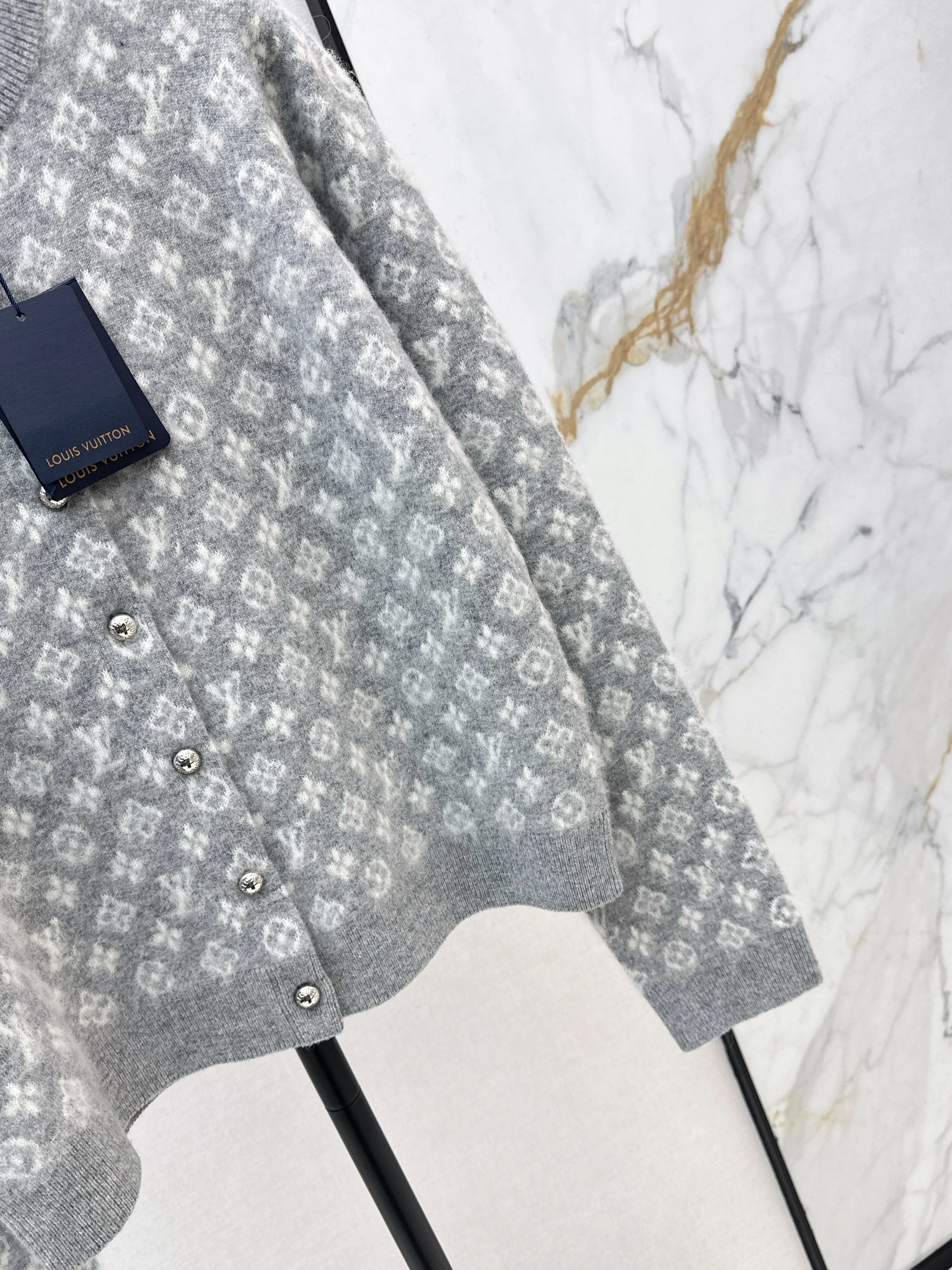 Louis 26ss jacquard cardigan