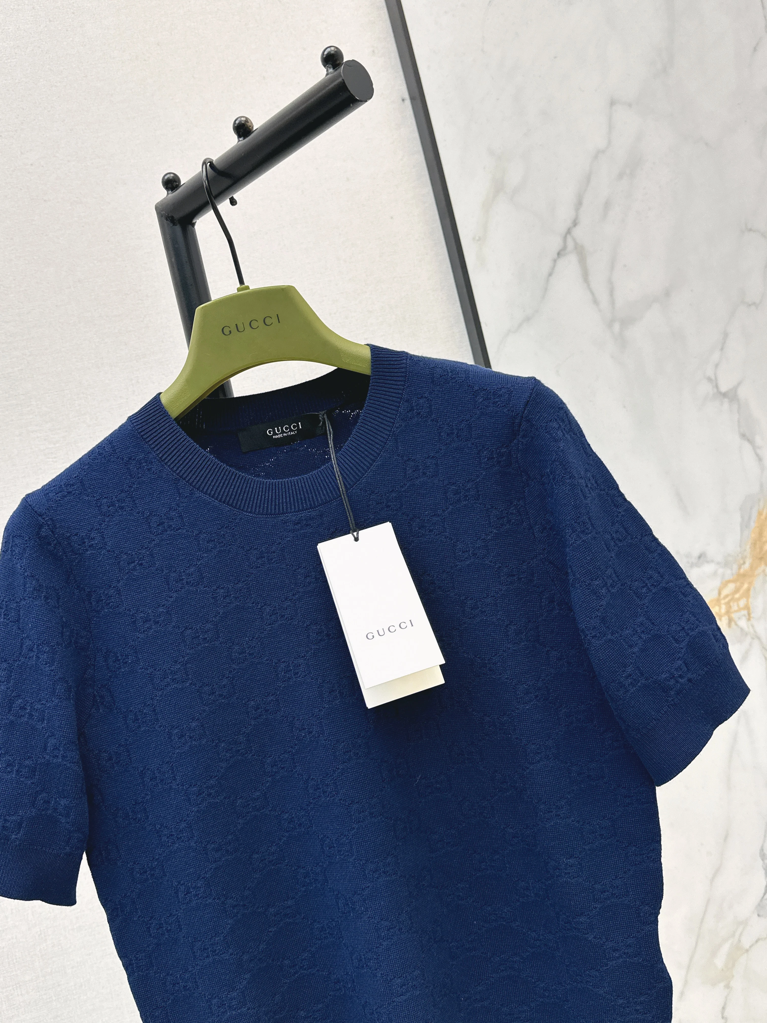 Gucc 26ss jacquard knitted sweater