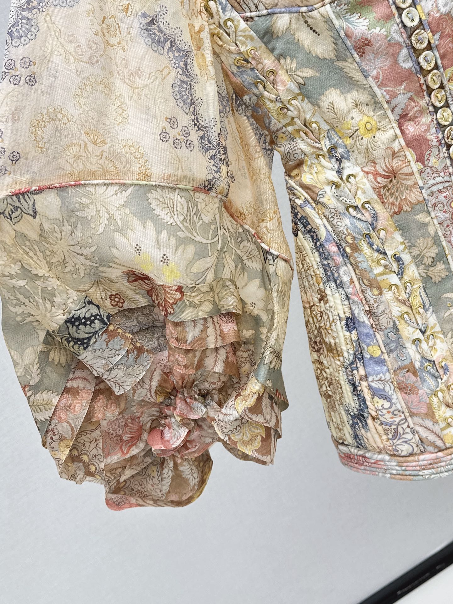 Zimm 26ss flower print dress