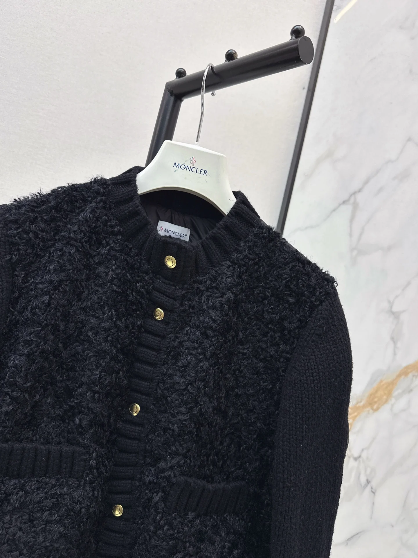 Monc 25fw wool knit jacket