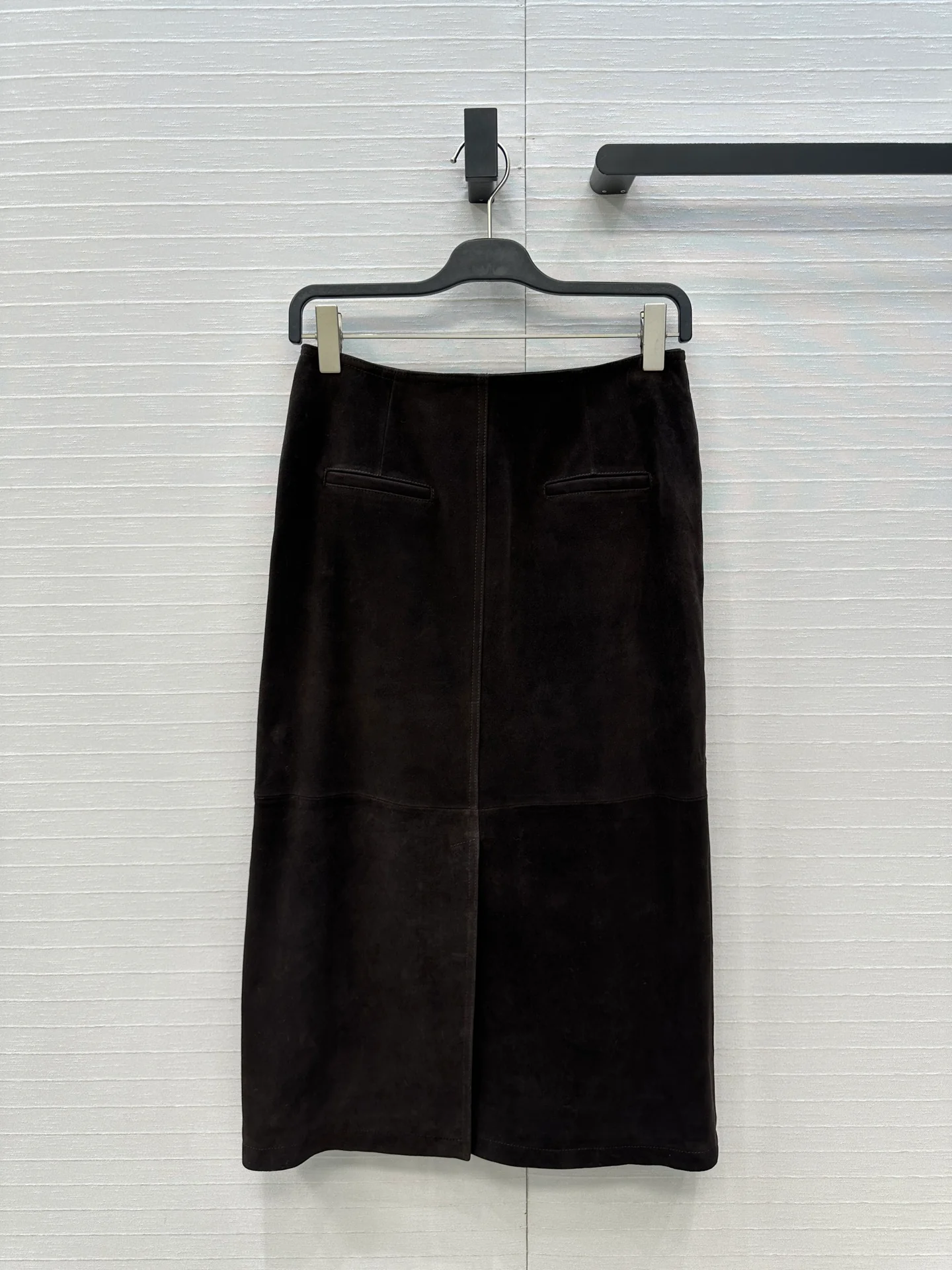 Row 25fw leather skirt