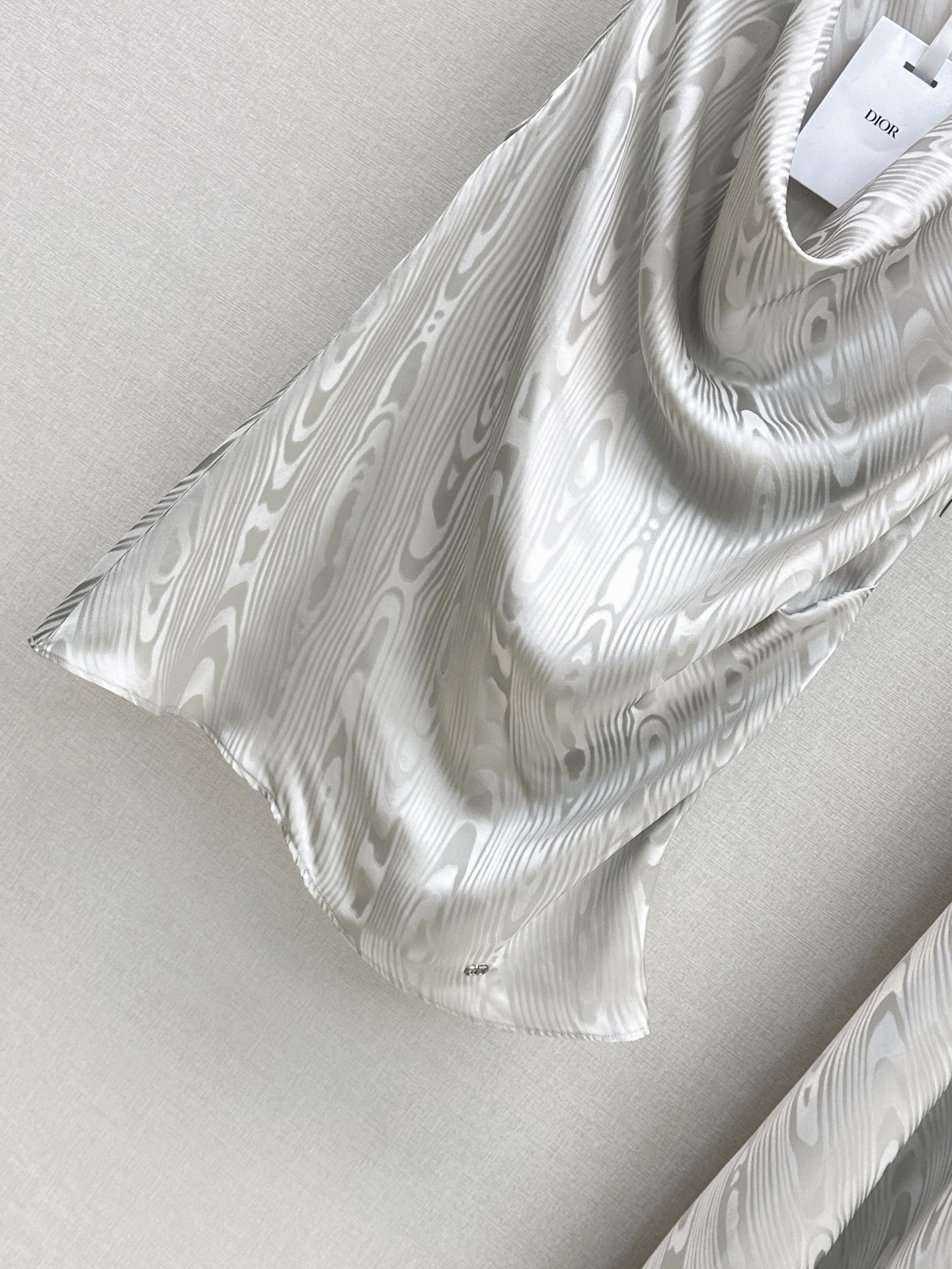 CD 26ss jacquard silk top