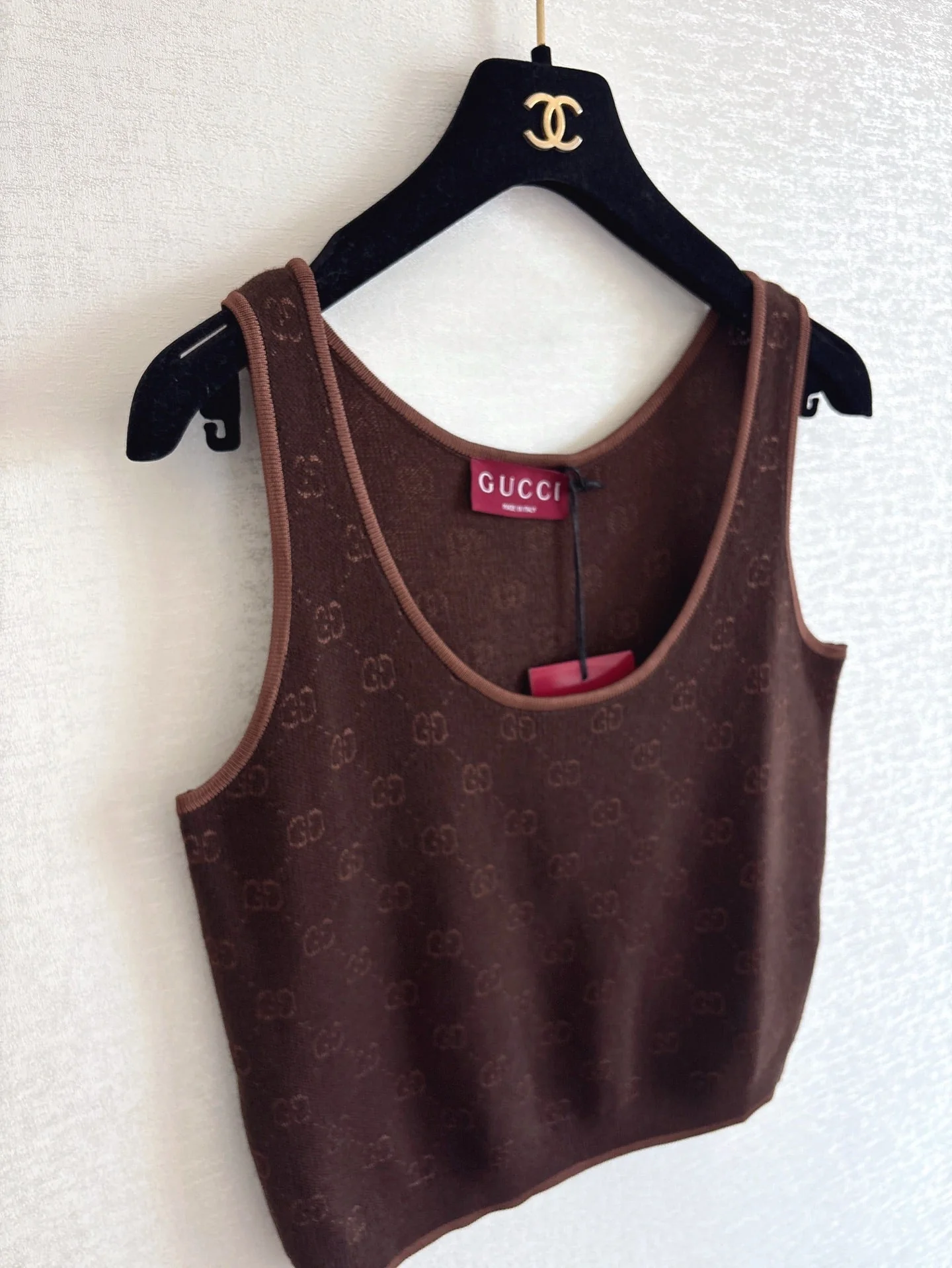 Guc 25fw jacquard vest