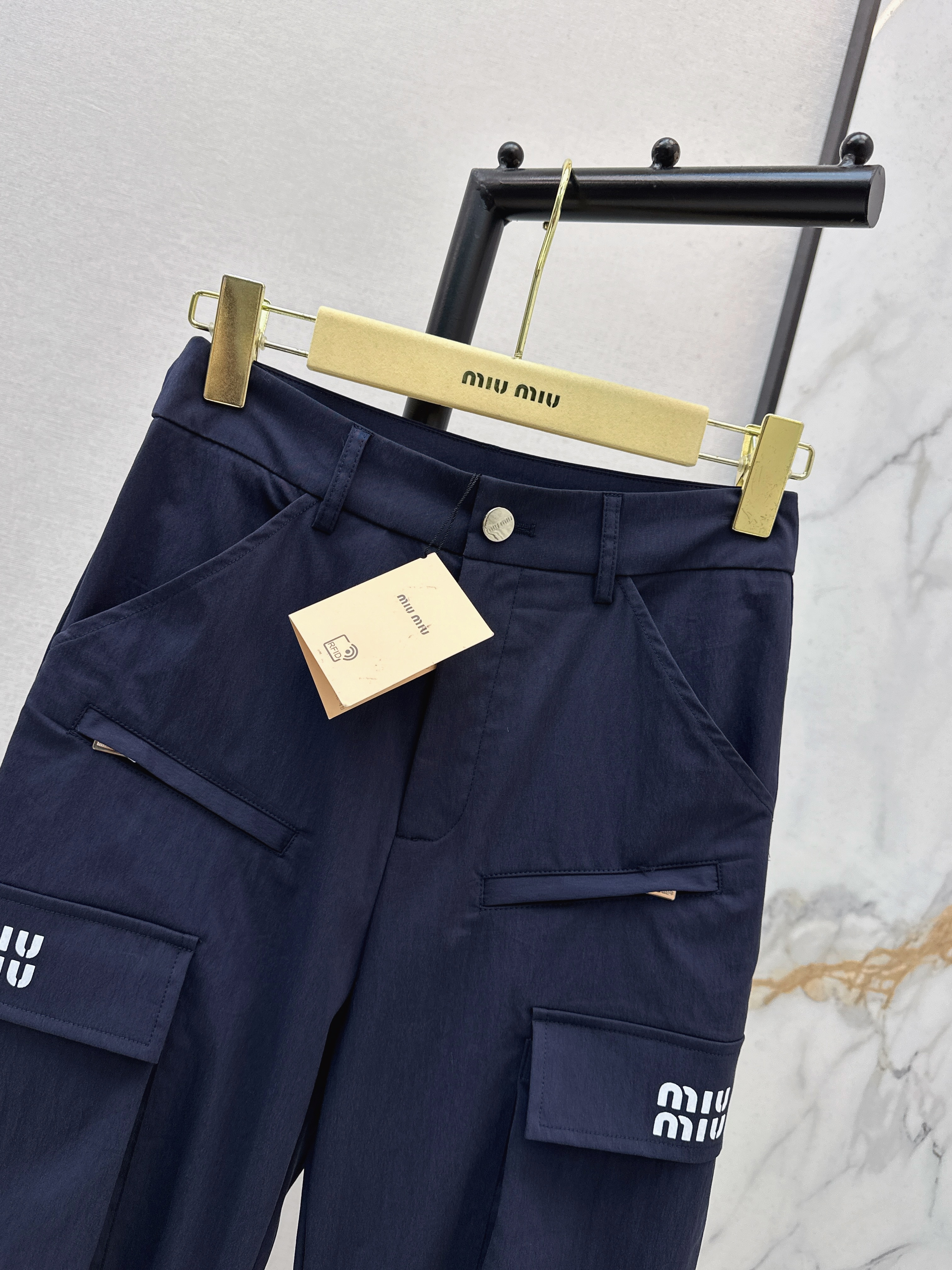 Miu 26ss cargo pants