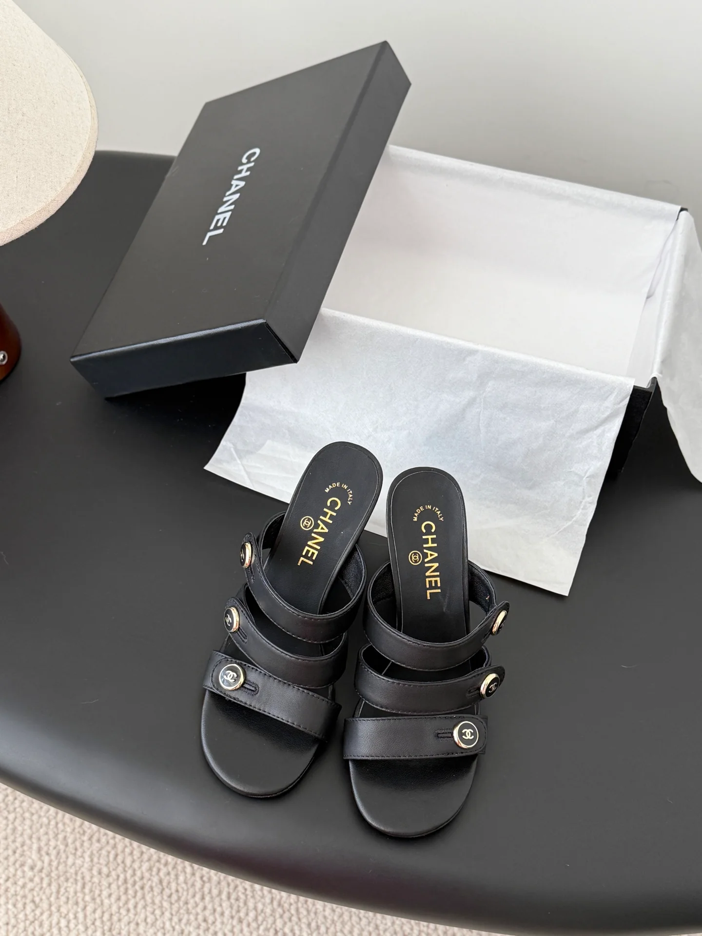 Chan 26ss high*heel sandals