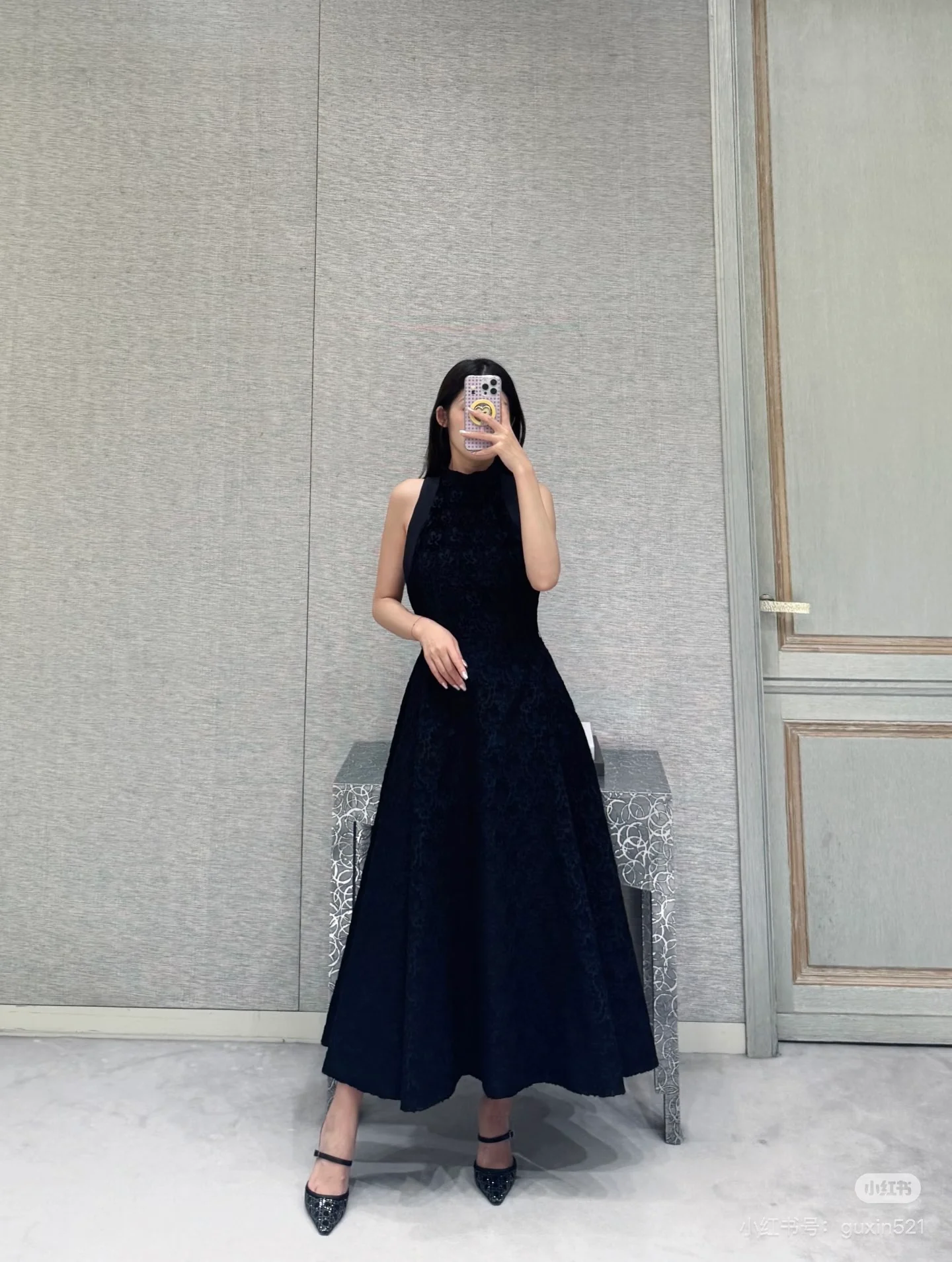 CD 26ss jacquard belted dress