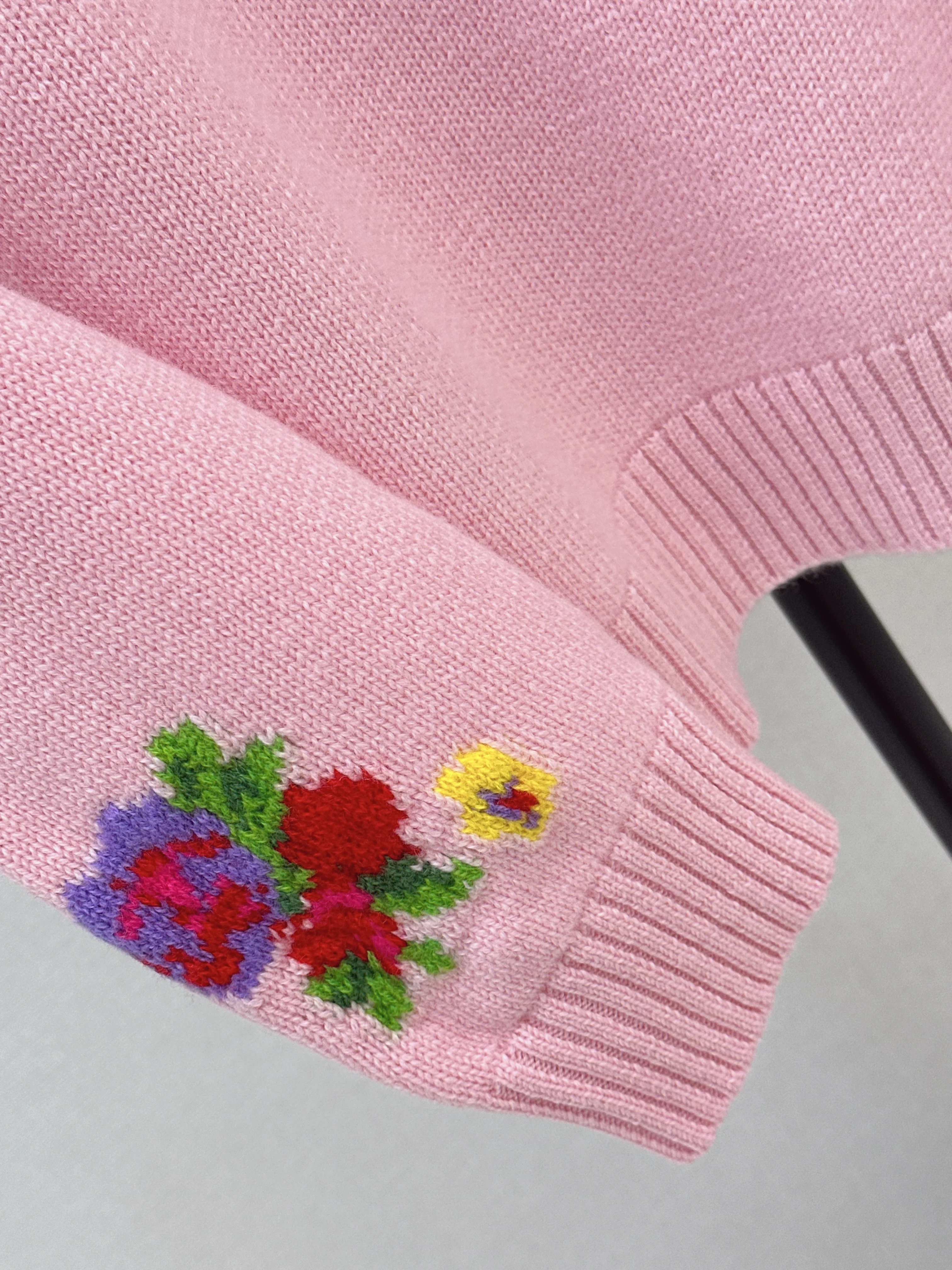 Erdo 26ss intarsia cashmere