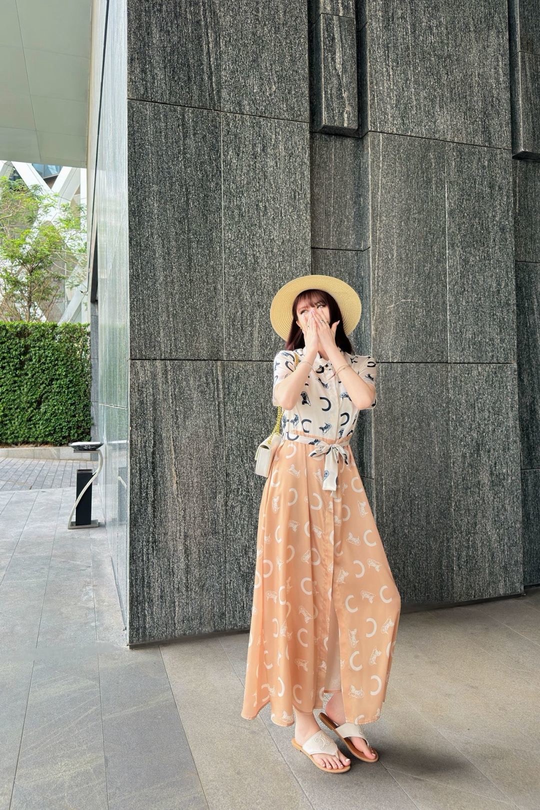 Celi 26ss print dress