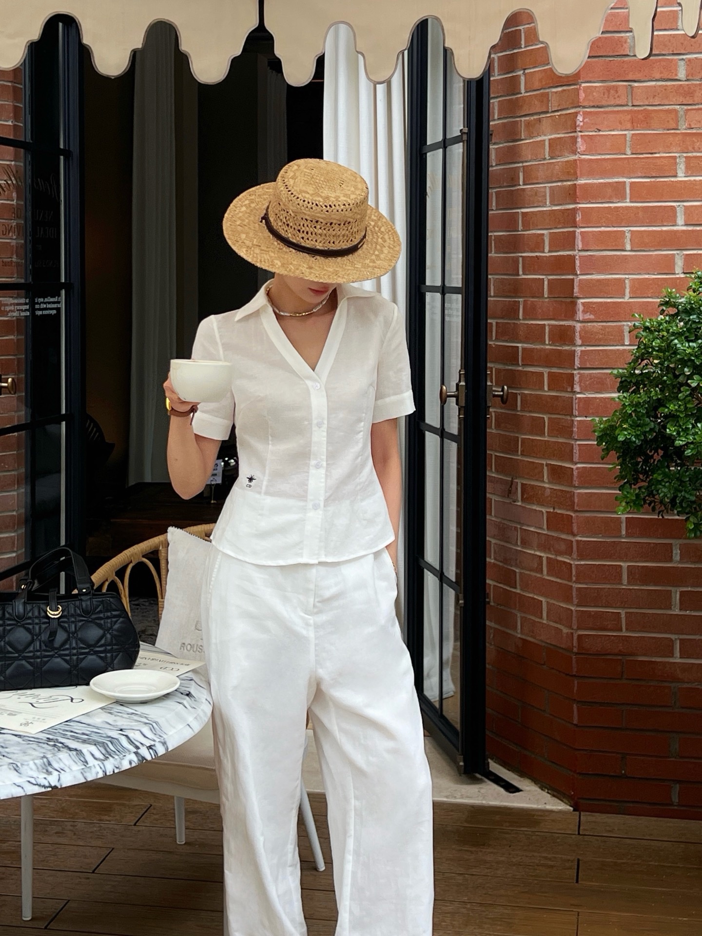 CD 26ss linen shirt