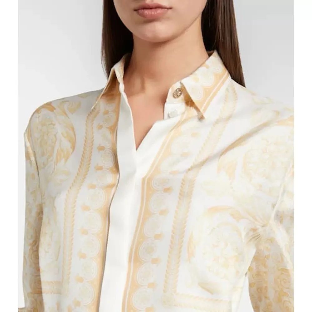 Vers 25fw silk dress