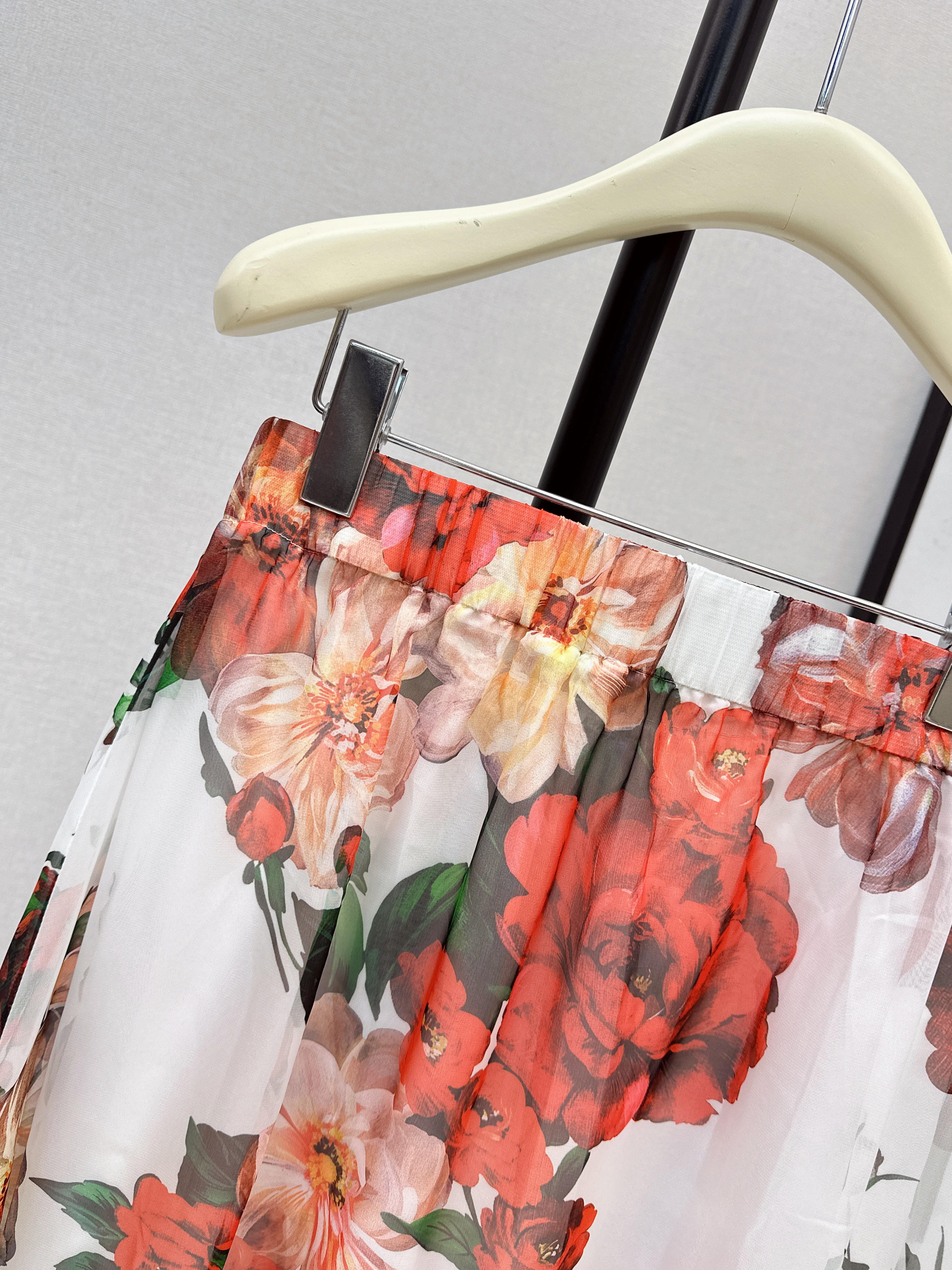 Dolc 26ss floarl print skirt