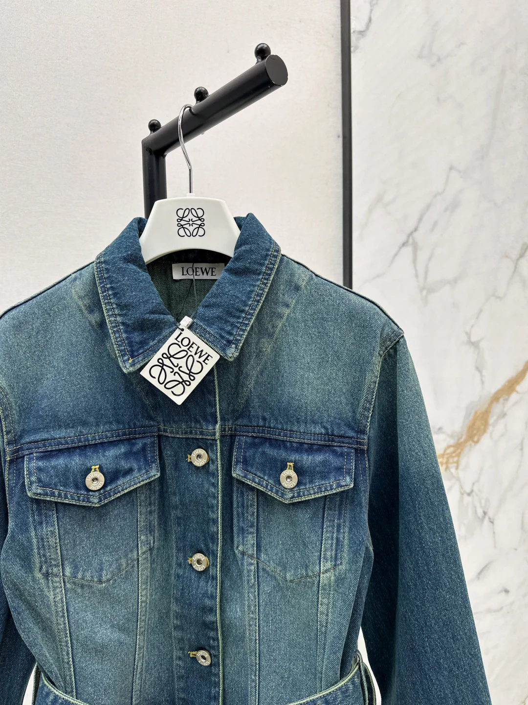 Loe 25fw denim jacket