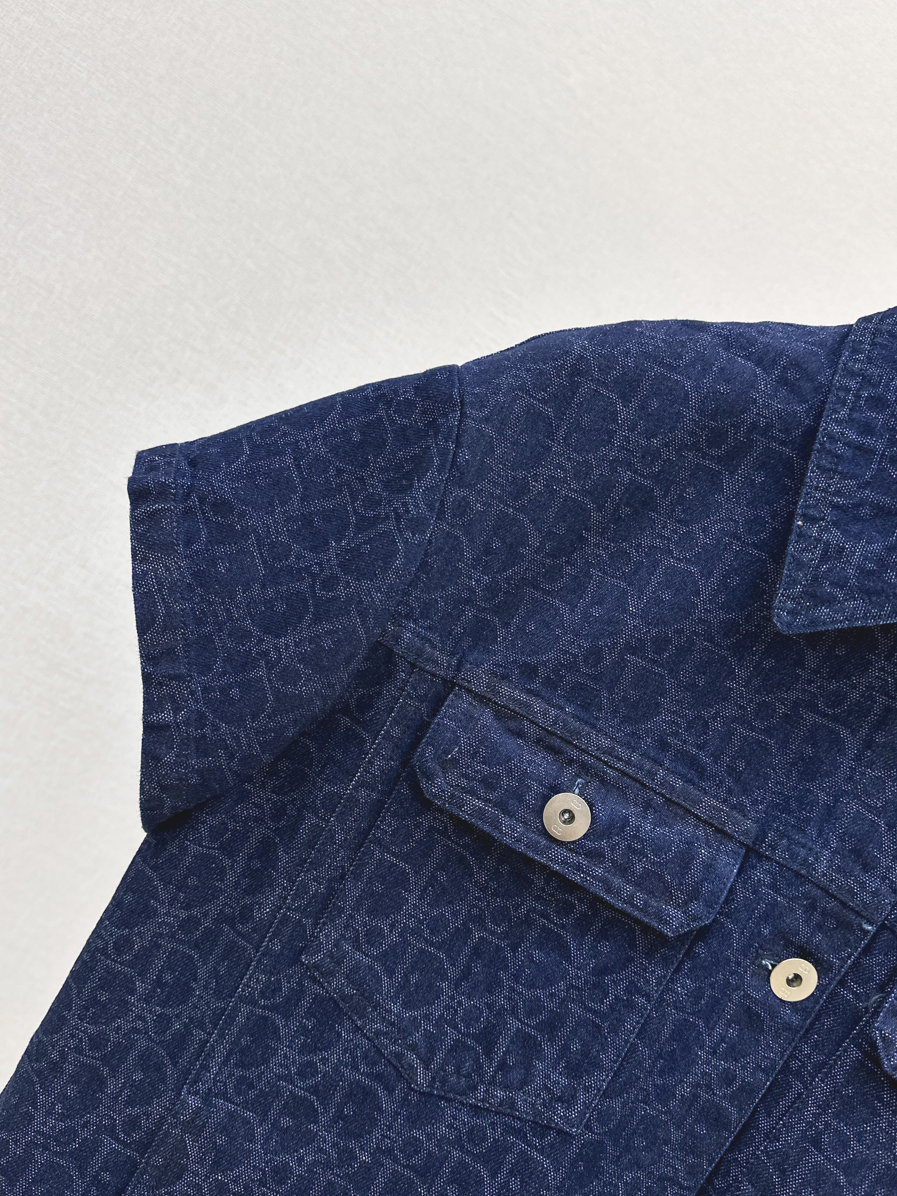 CD 26ss denim sleeveless jacket