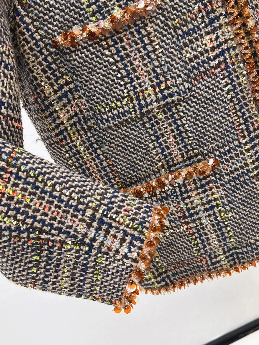 Chan 25fw houndstooth jacket