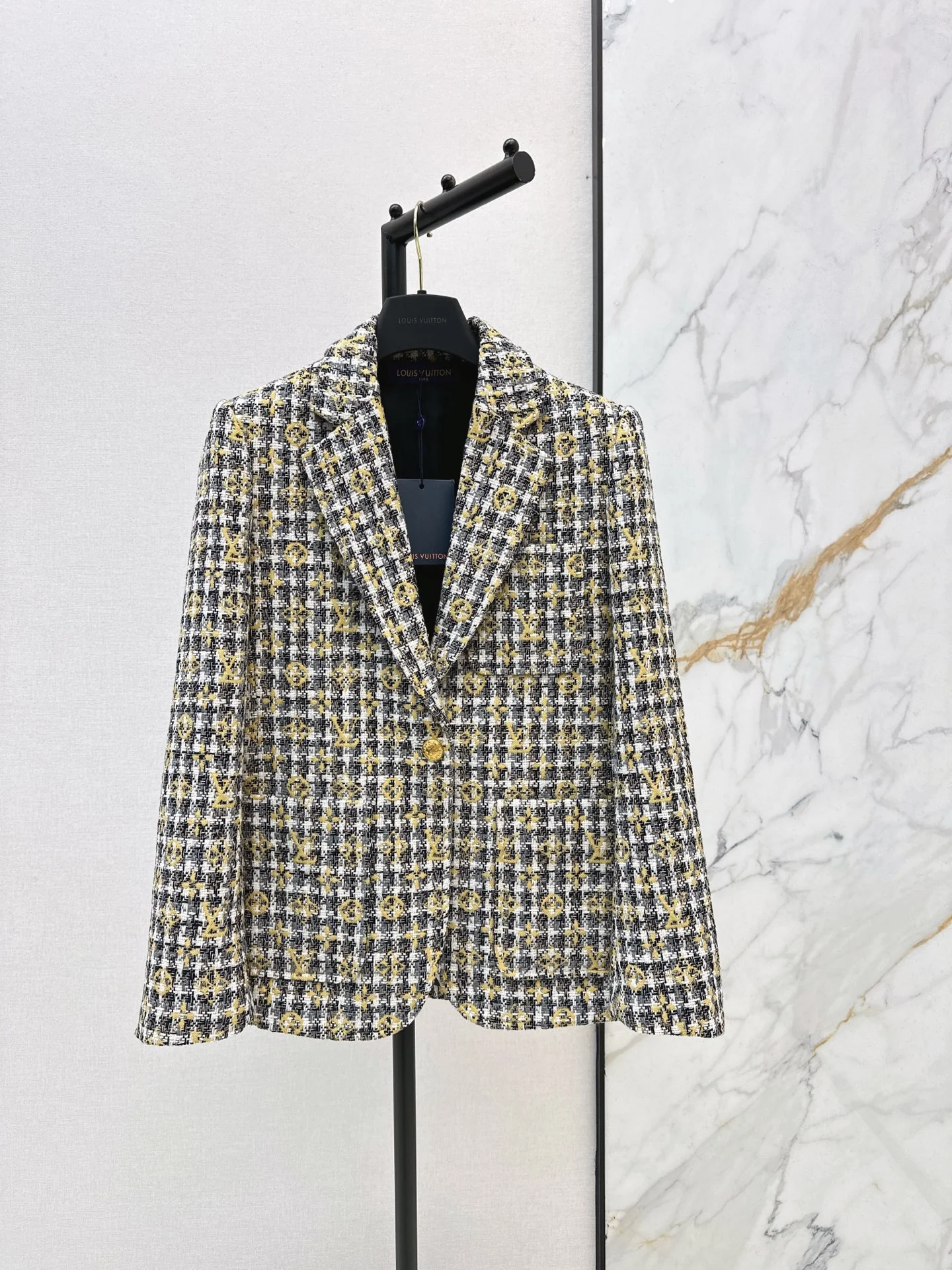 Louis 26ss woven blazer