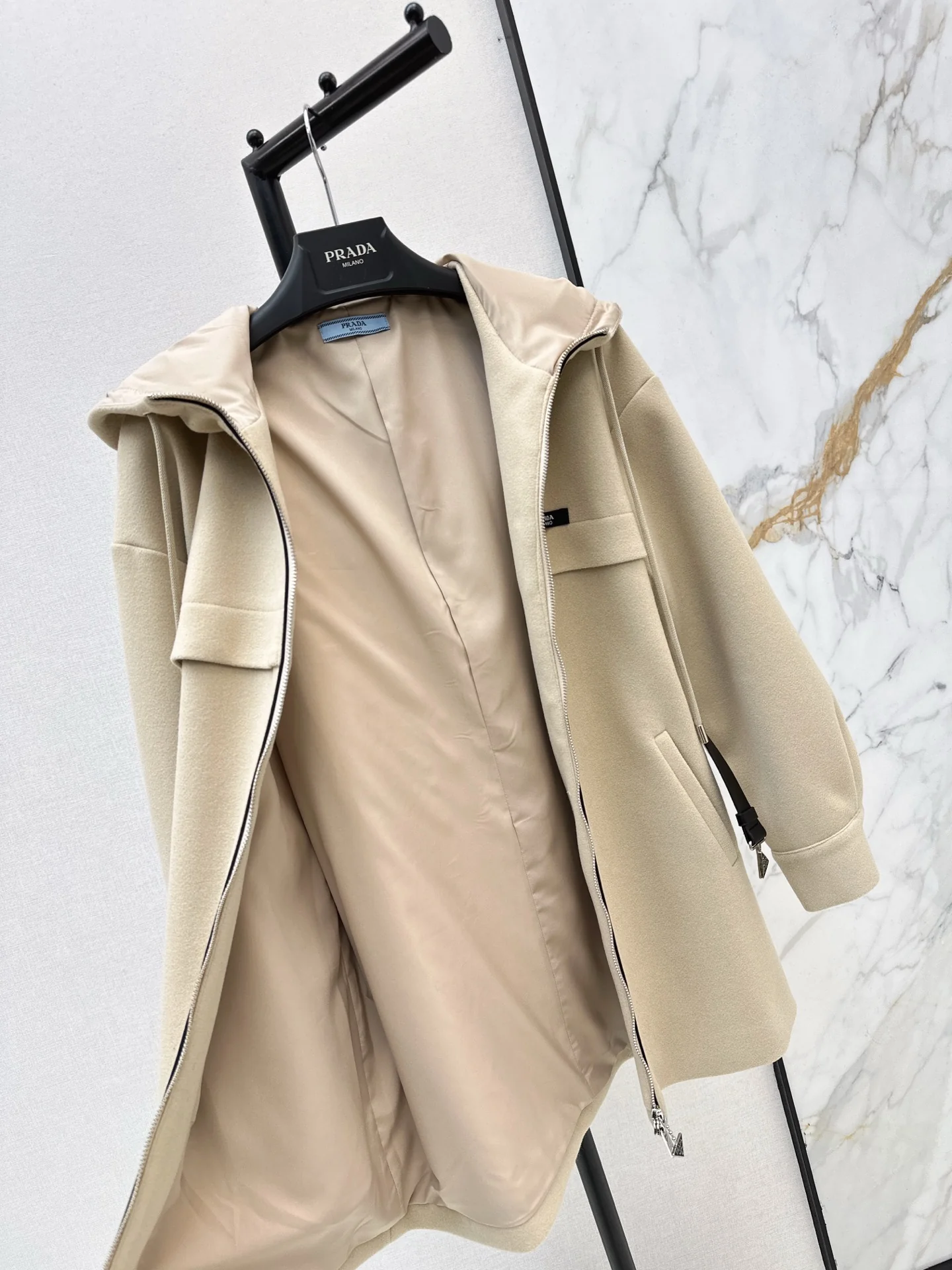Prad 25fw hooded jacket
