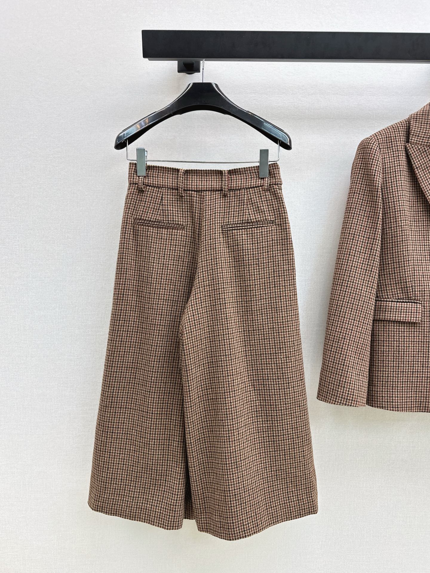 Celi 25fw check dress pants