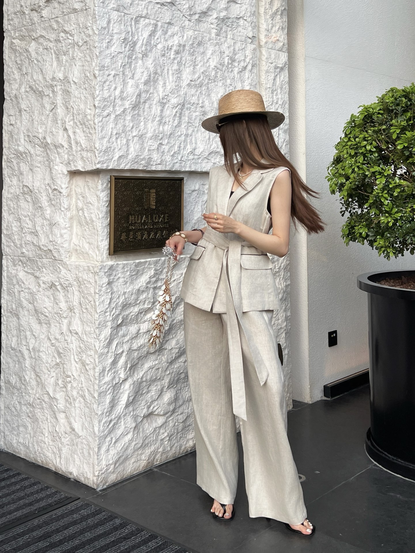 Brun 26ss bleted waistcoats