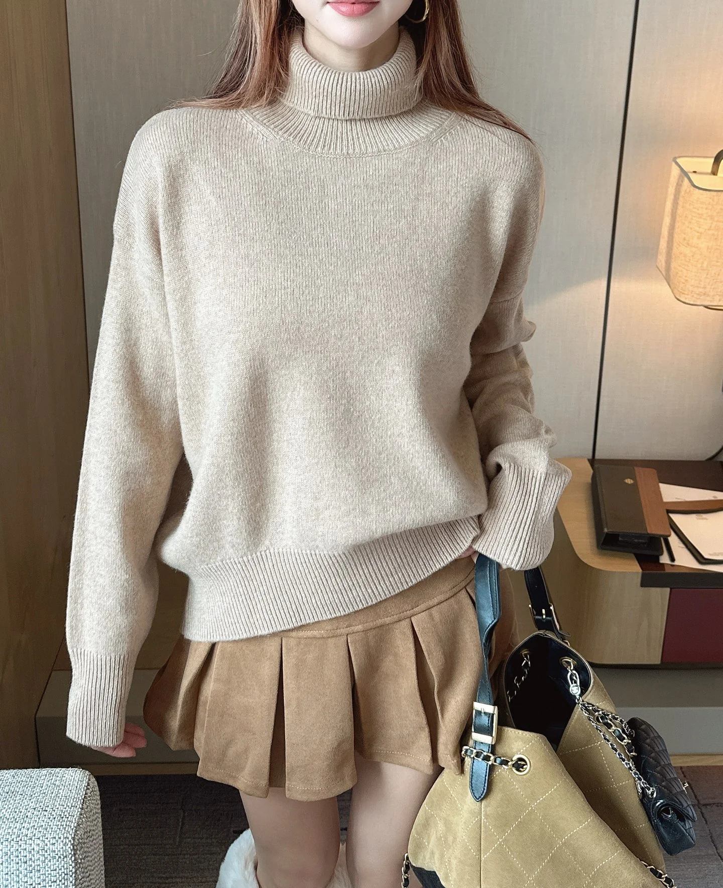 Celi 25fw turtleneck sweater