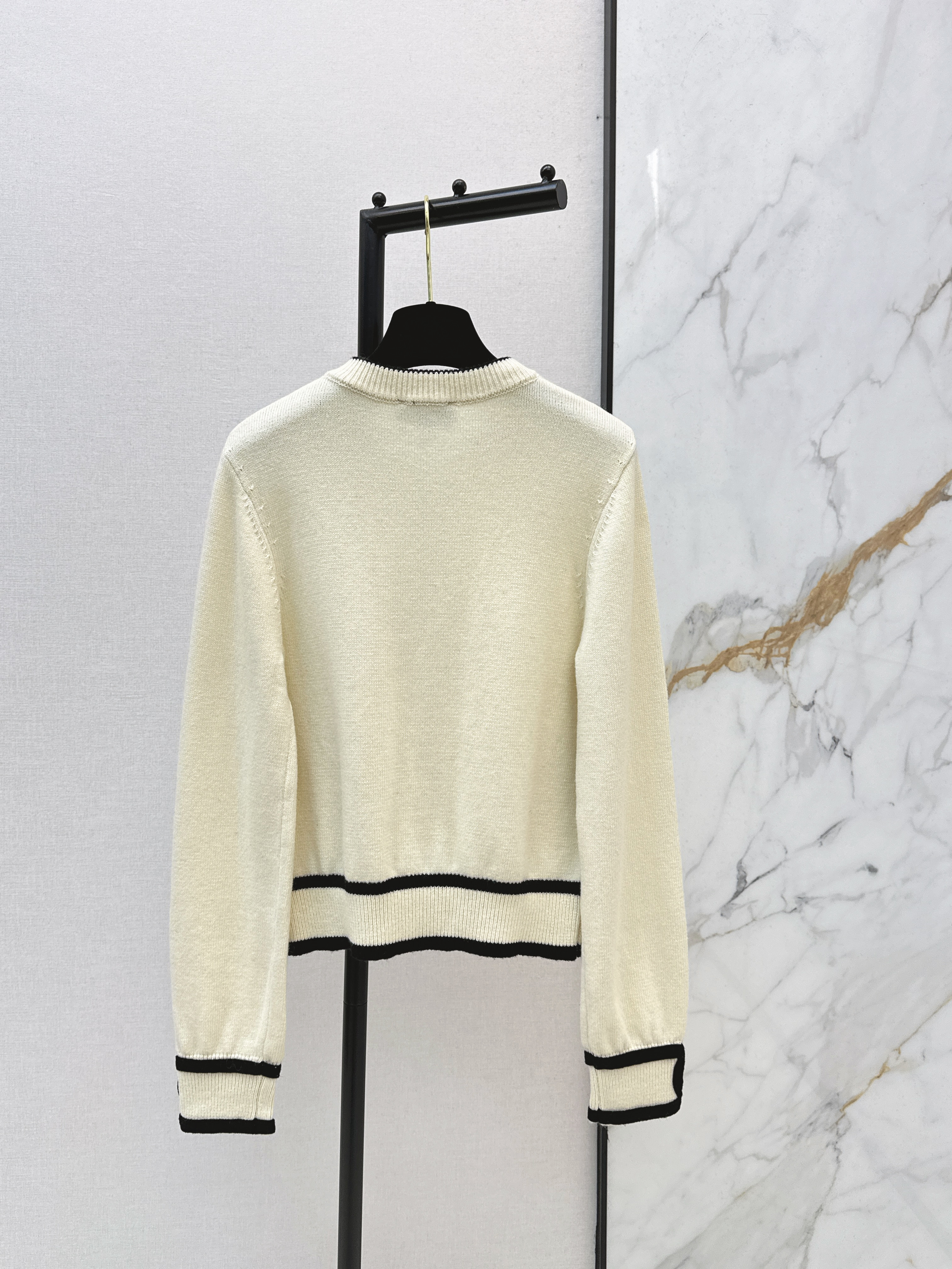 Chan 26ss jacquard cardigan