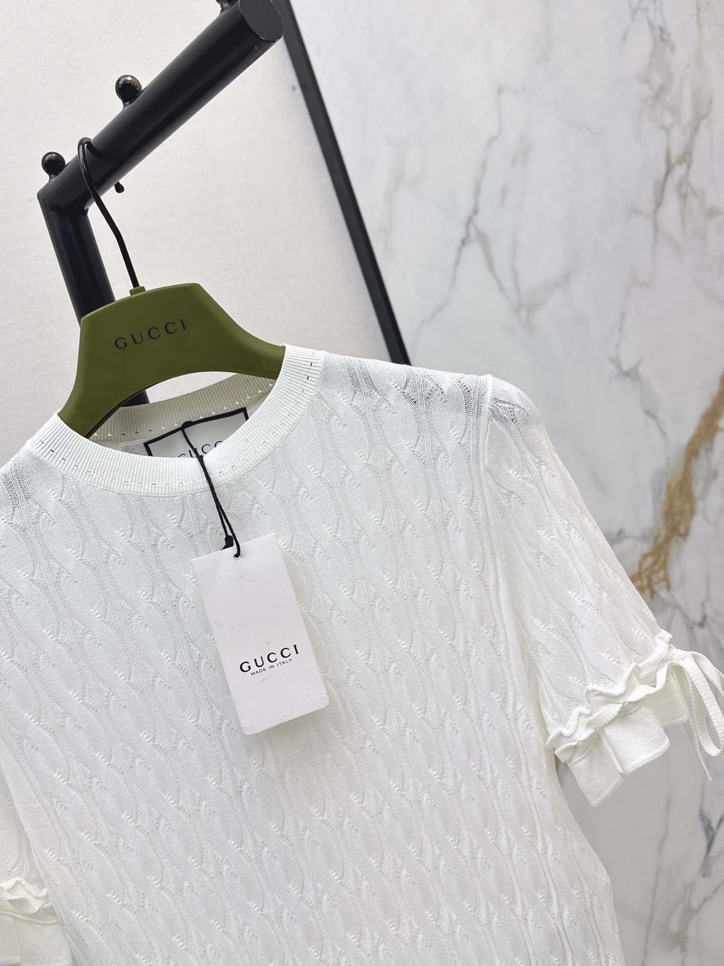 Guc 26ss cable knit top