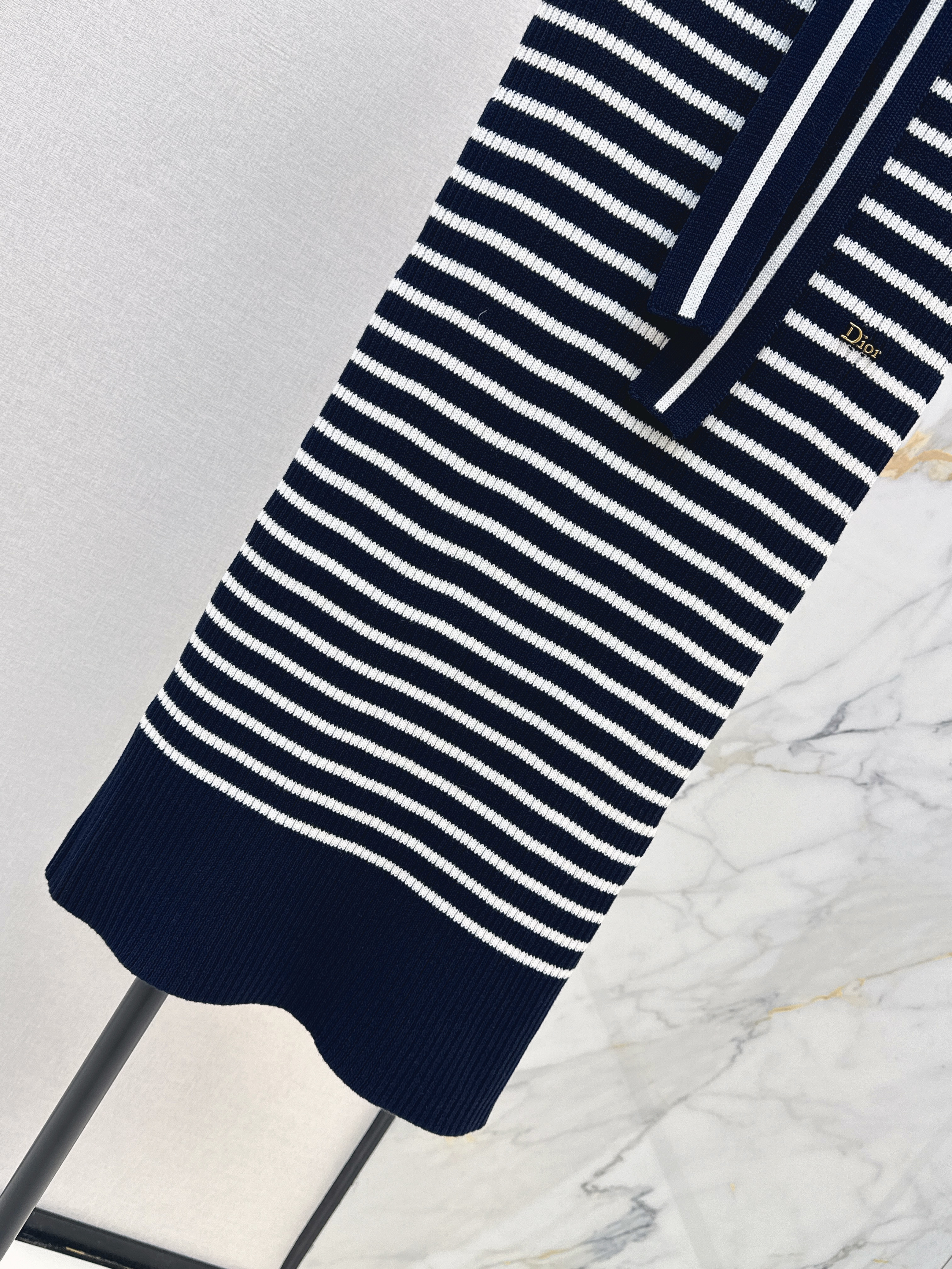 CD 26ss stripe knit dress