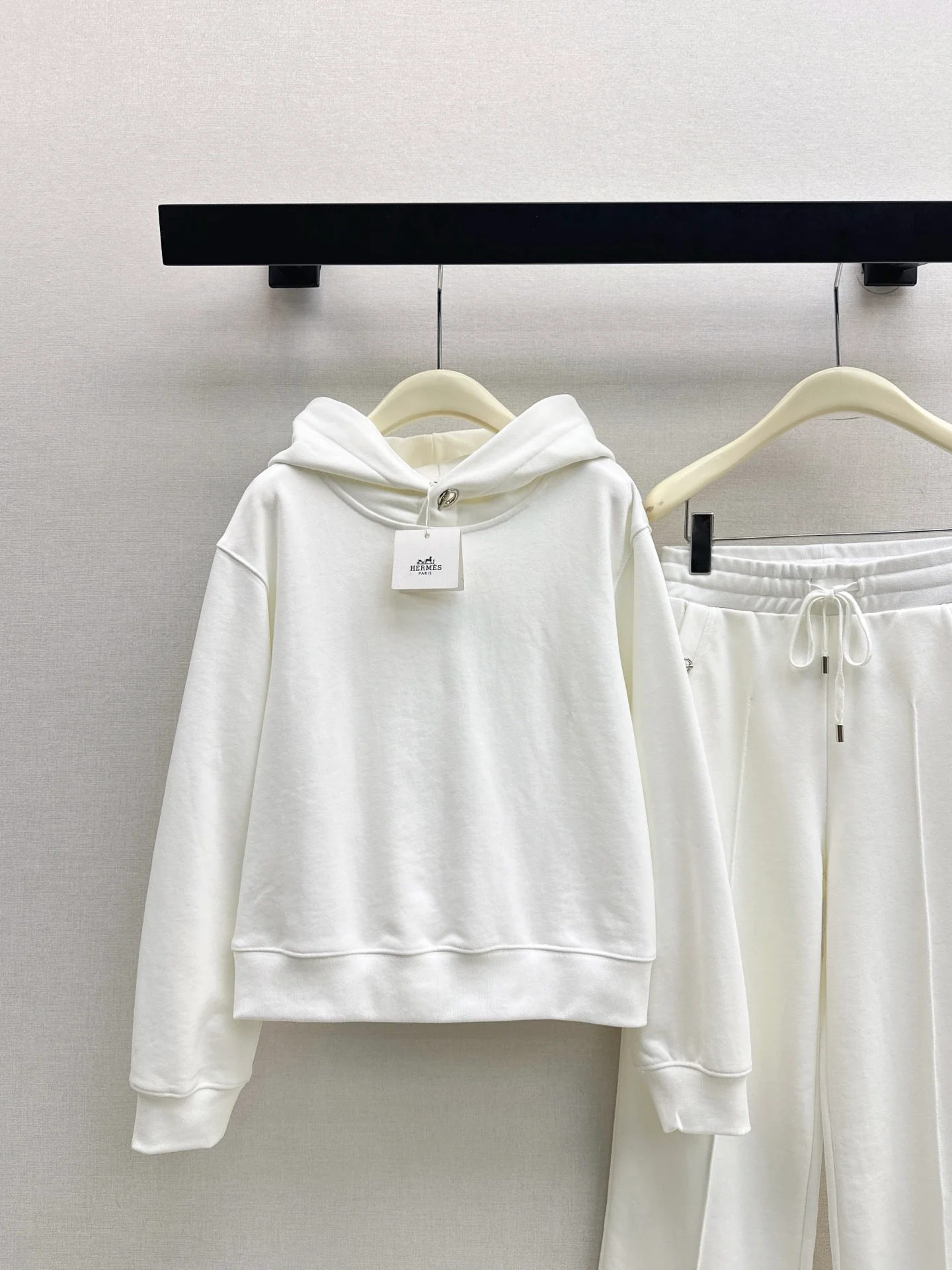 Herm 25fw sweatsuit hoodie pants outfit sets