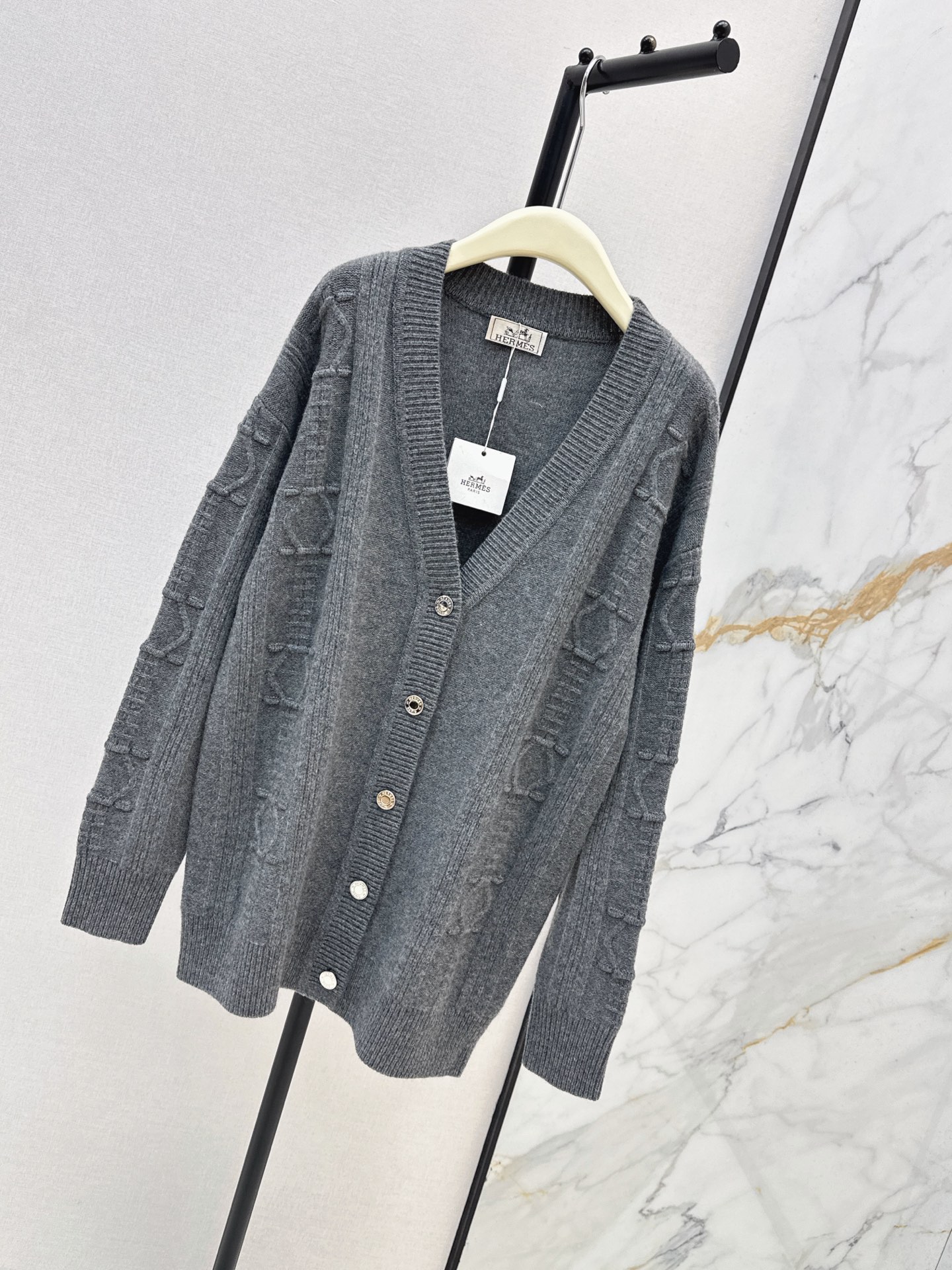 Her 26ss cashmere cardigan jacket