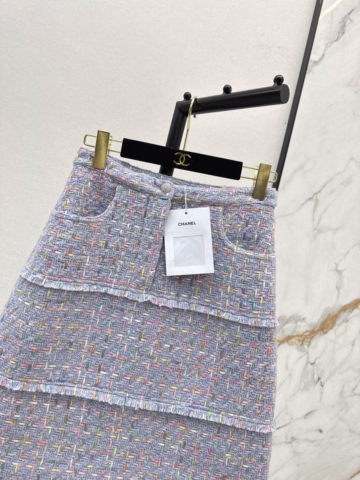 Chan 25fw woven skirt