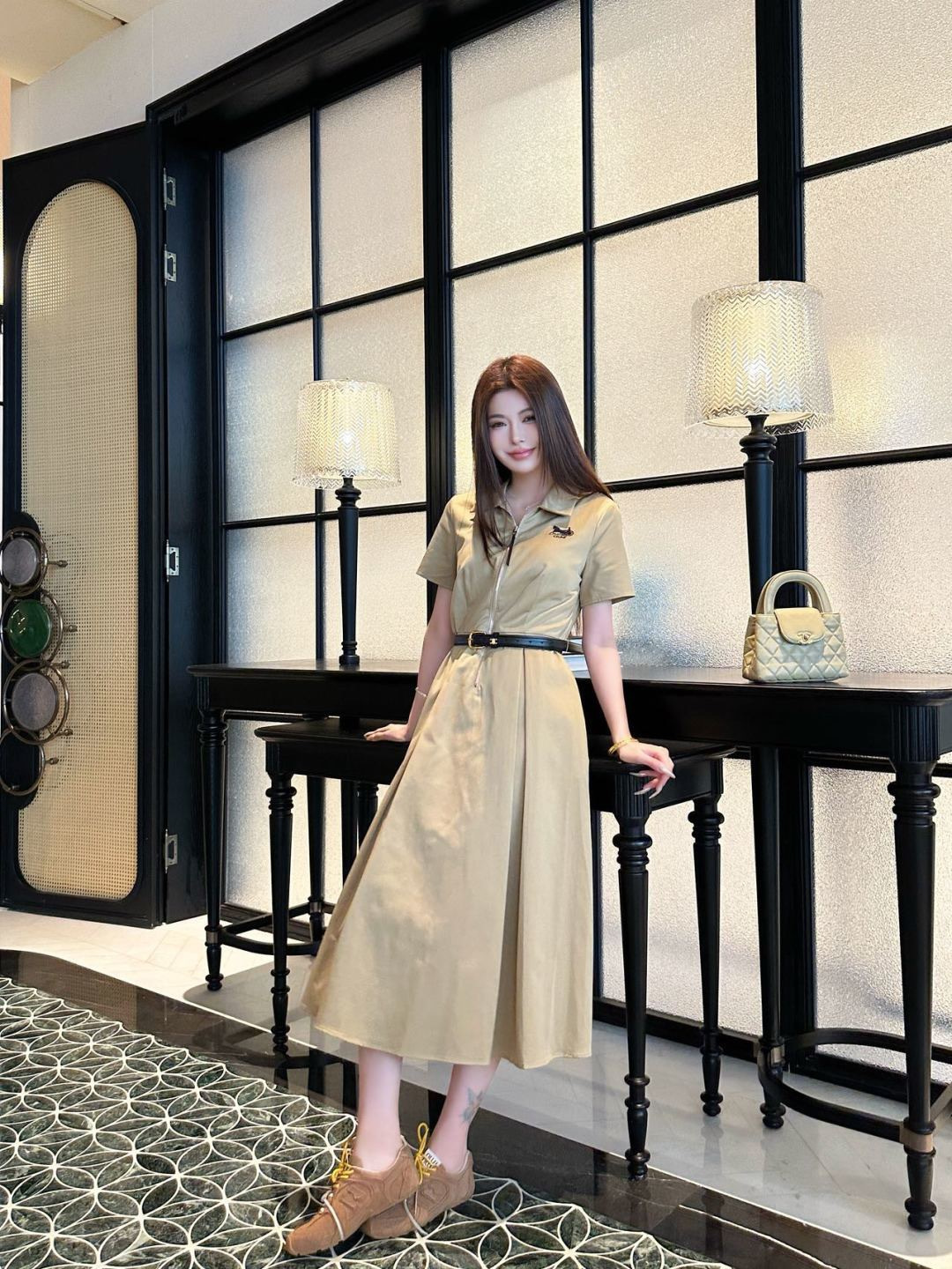 Celi 26ss embroidery dress