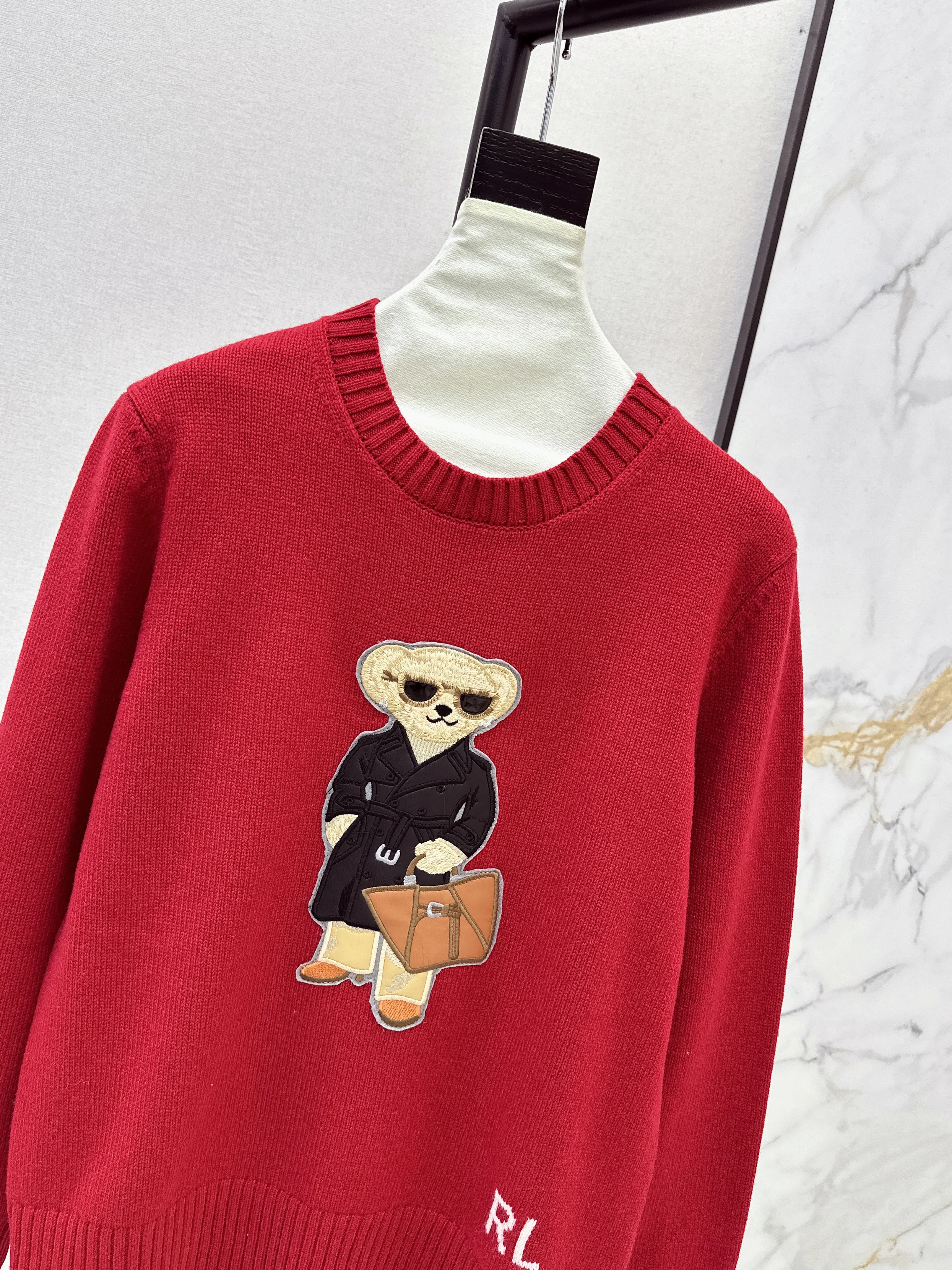 Ralp 26ss embroidery sweater