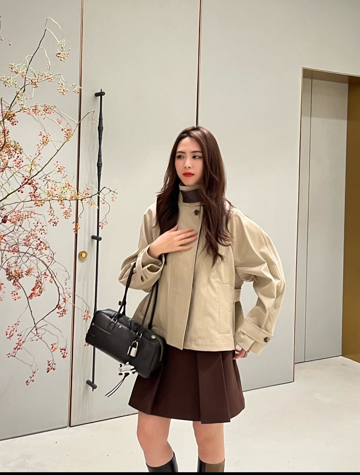 Loe 26ss trench coat