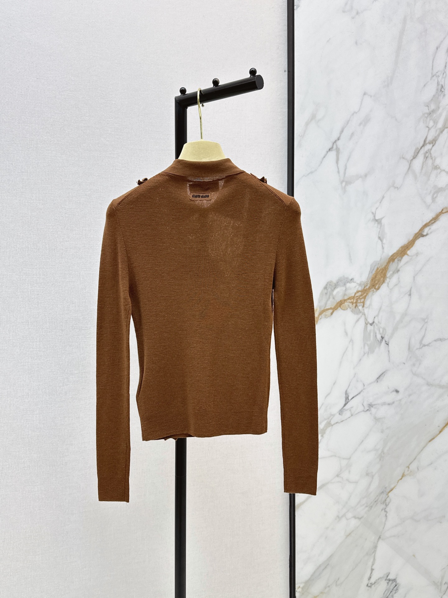 Miu 26ss ruffle cardiagn
