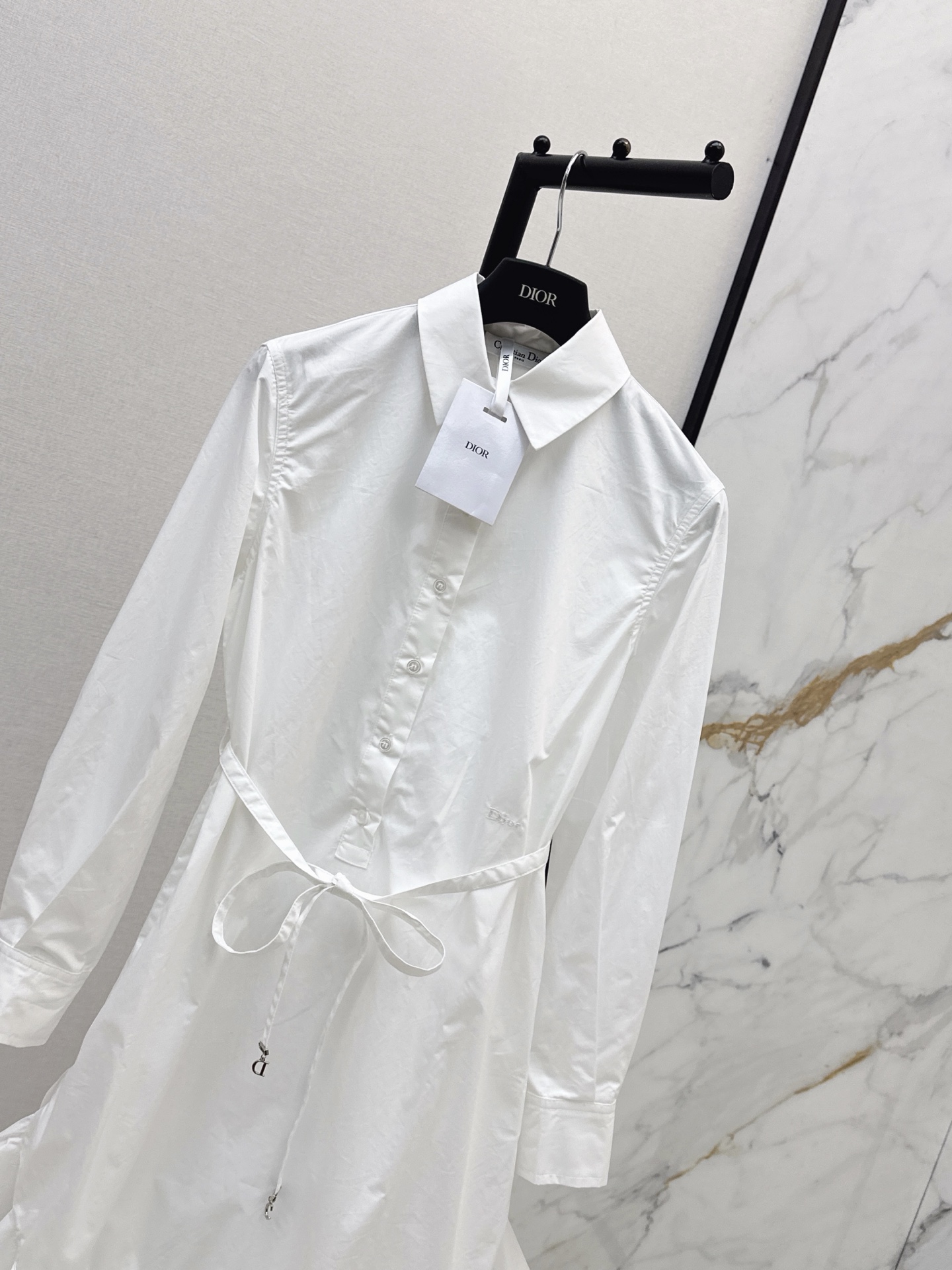 CD 26ss ruffle shirt dress