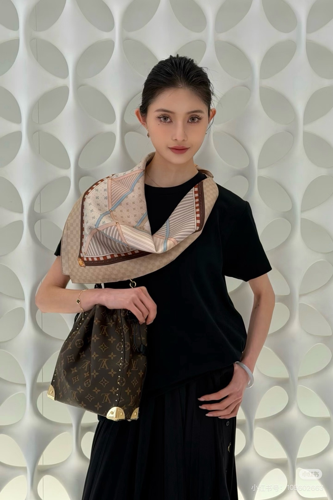 Loui 26ss scarf t-shirt