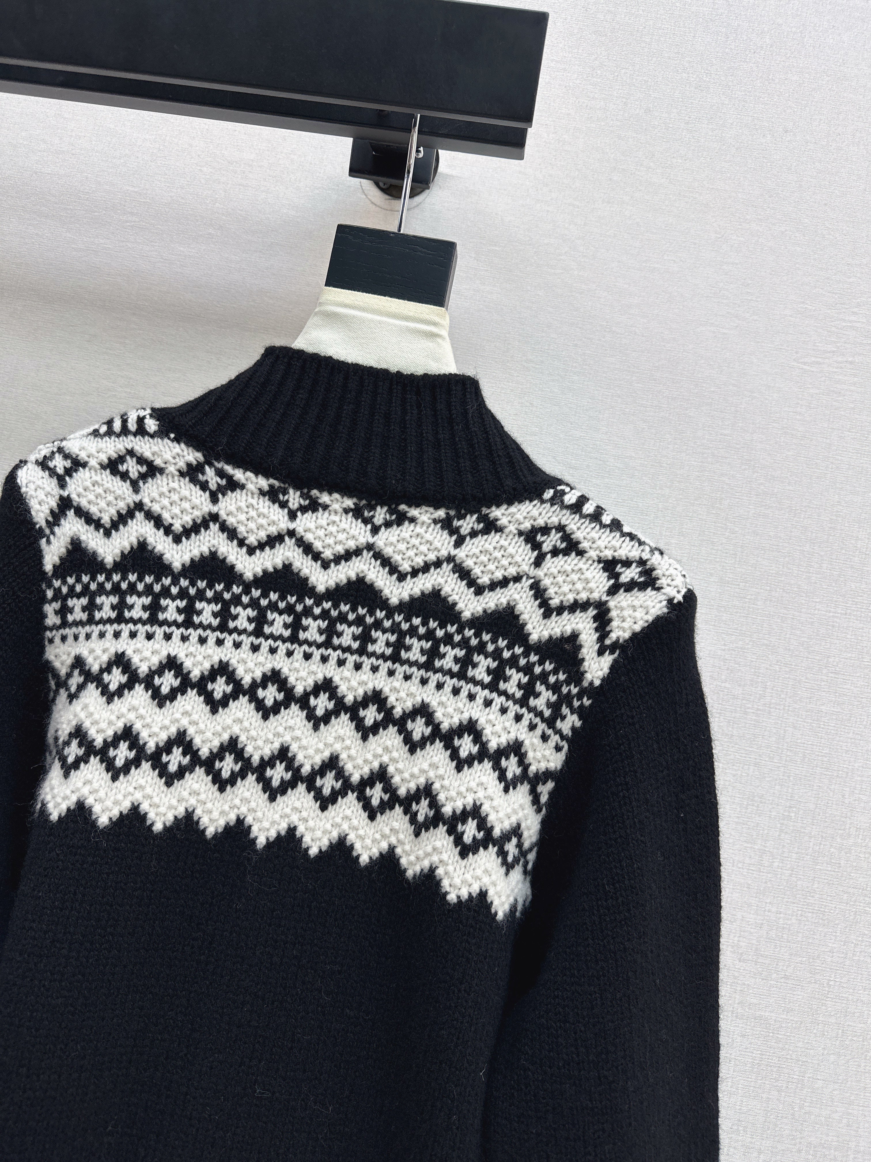 Ralp 26ss fair isle knit cardigan