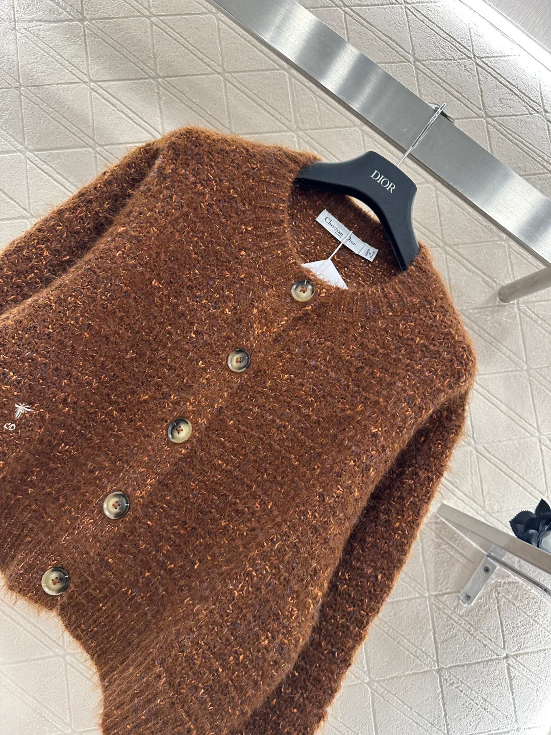 CD 26ss knitted cardigan