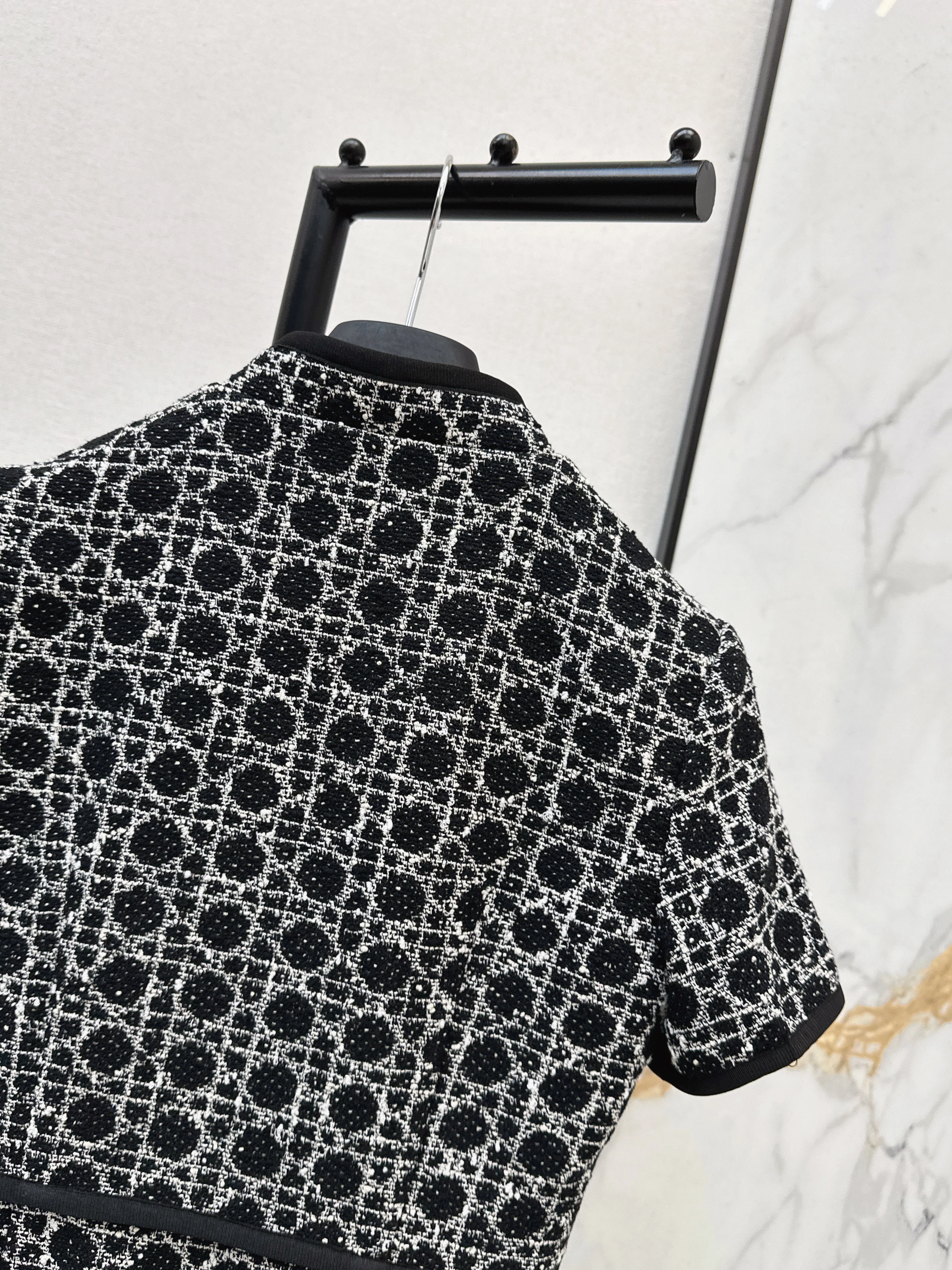 CD 26ss woven tweed dress