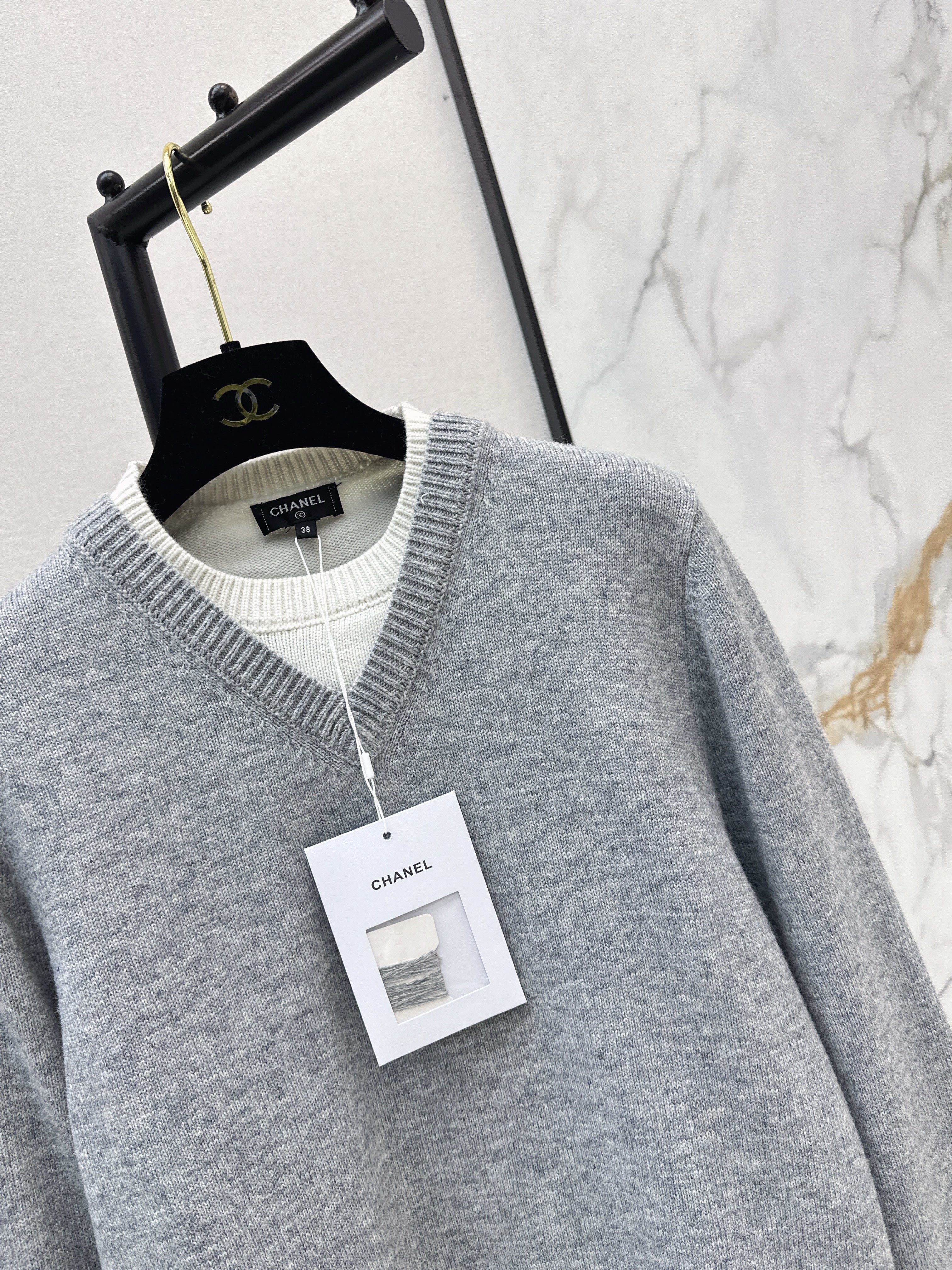 Chan 26ss 2in1 knitwear